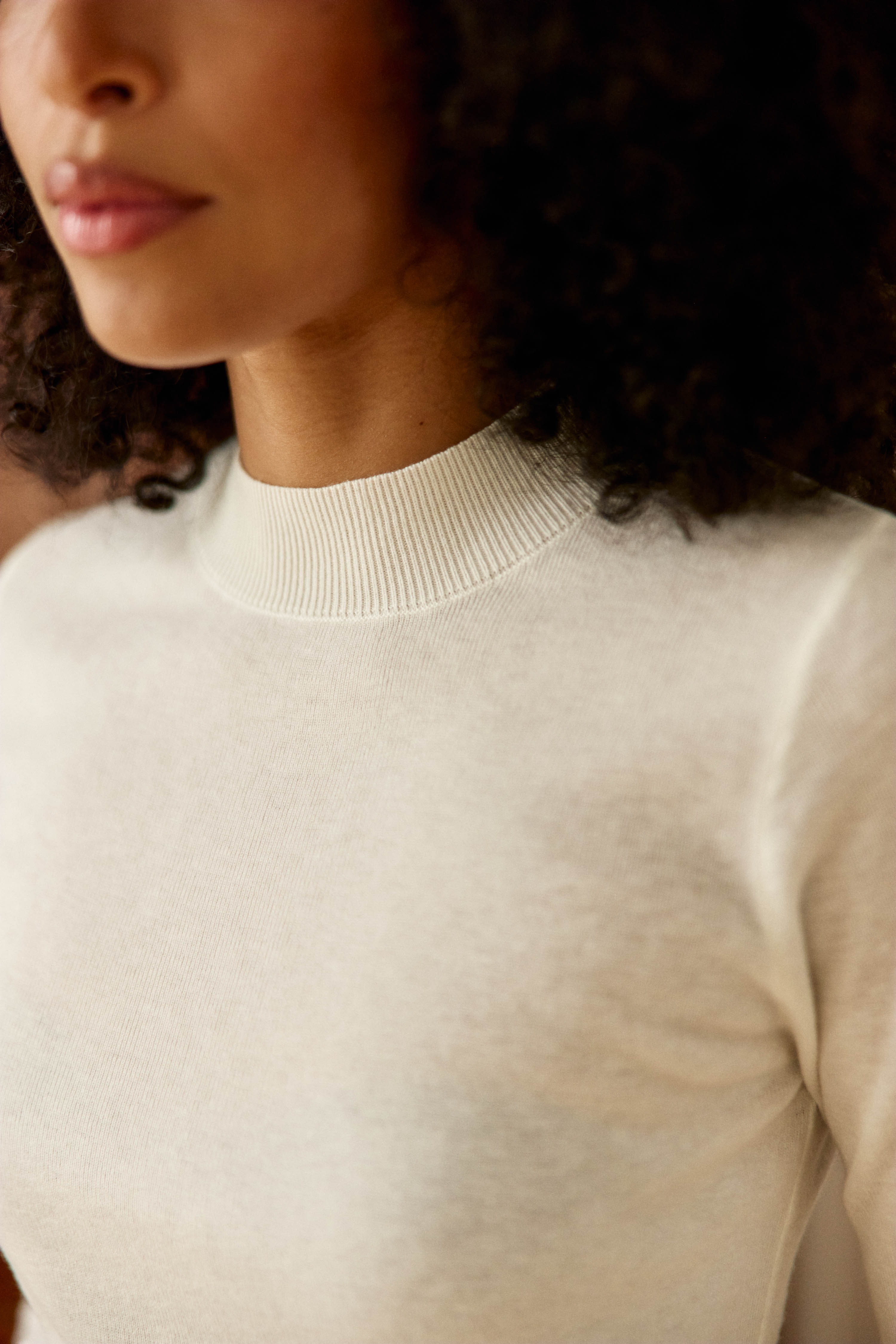 Mariona - Pull coupe droite