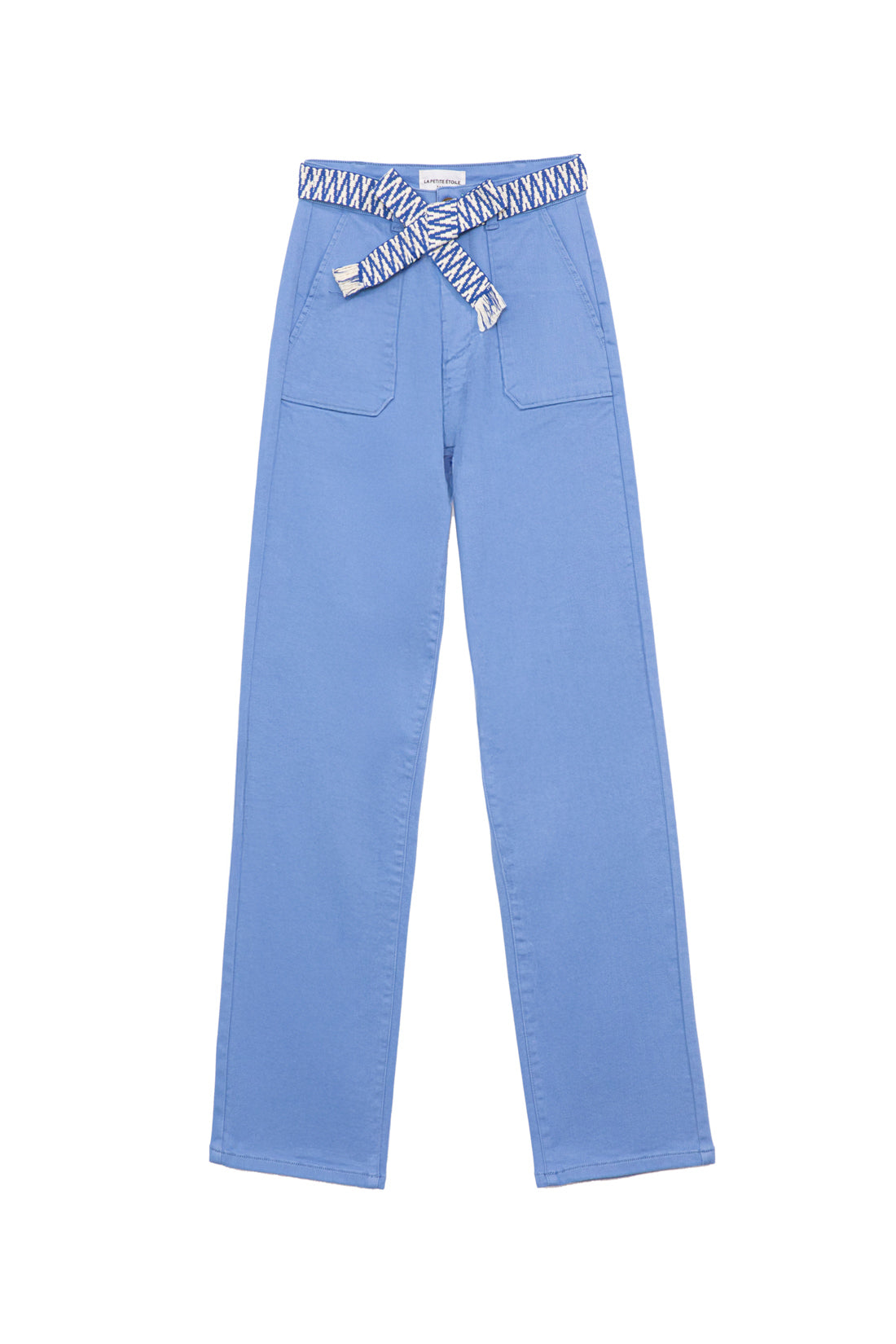 Marisol straight-leg pants - Blue