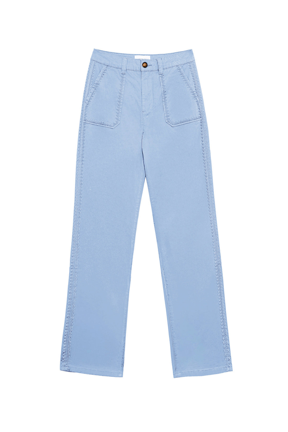 Blue straight pants - Marisol