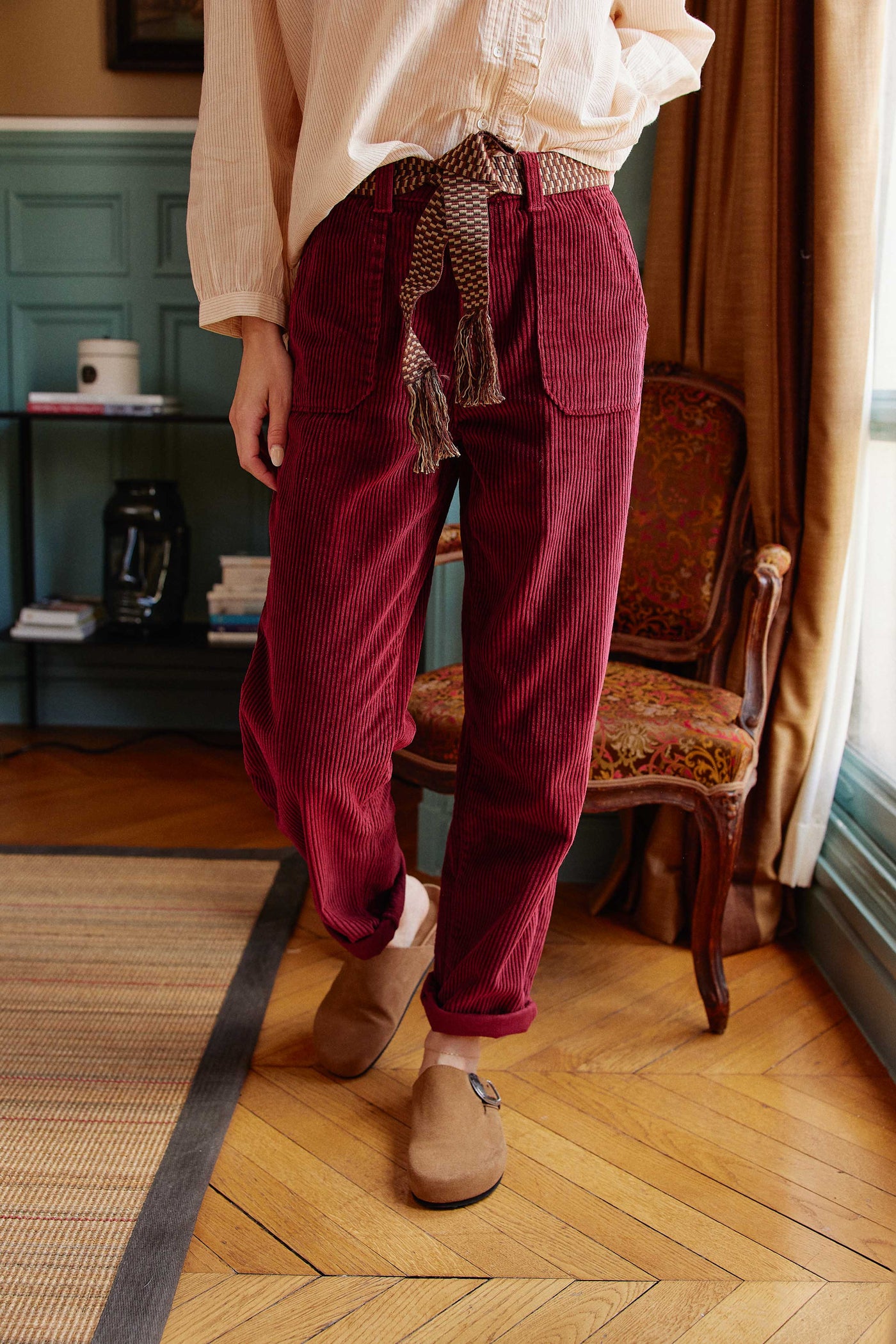 Pants Marisol - Framboise Cuite