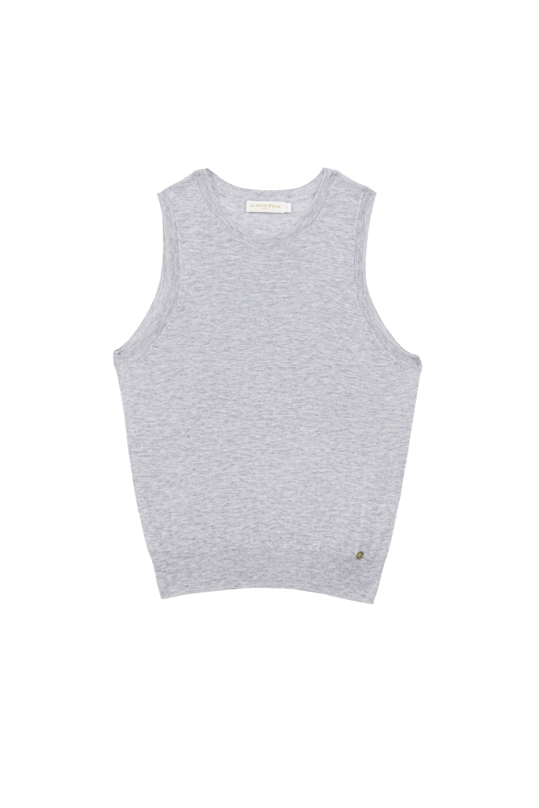 Grey sleeveless sweater - Marley