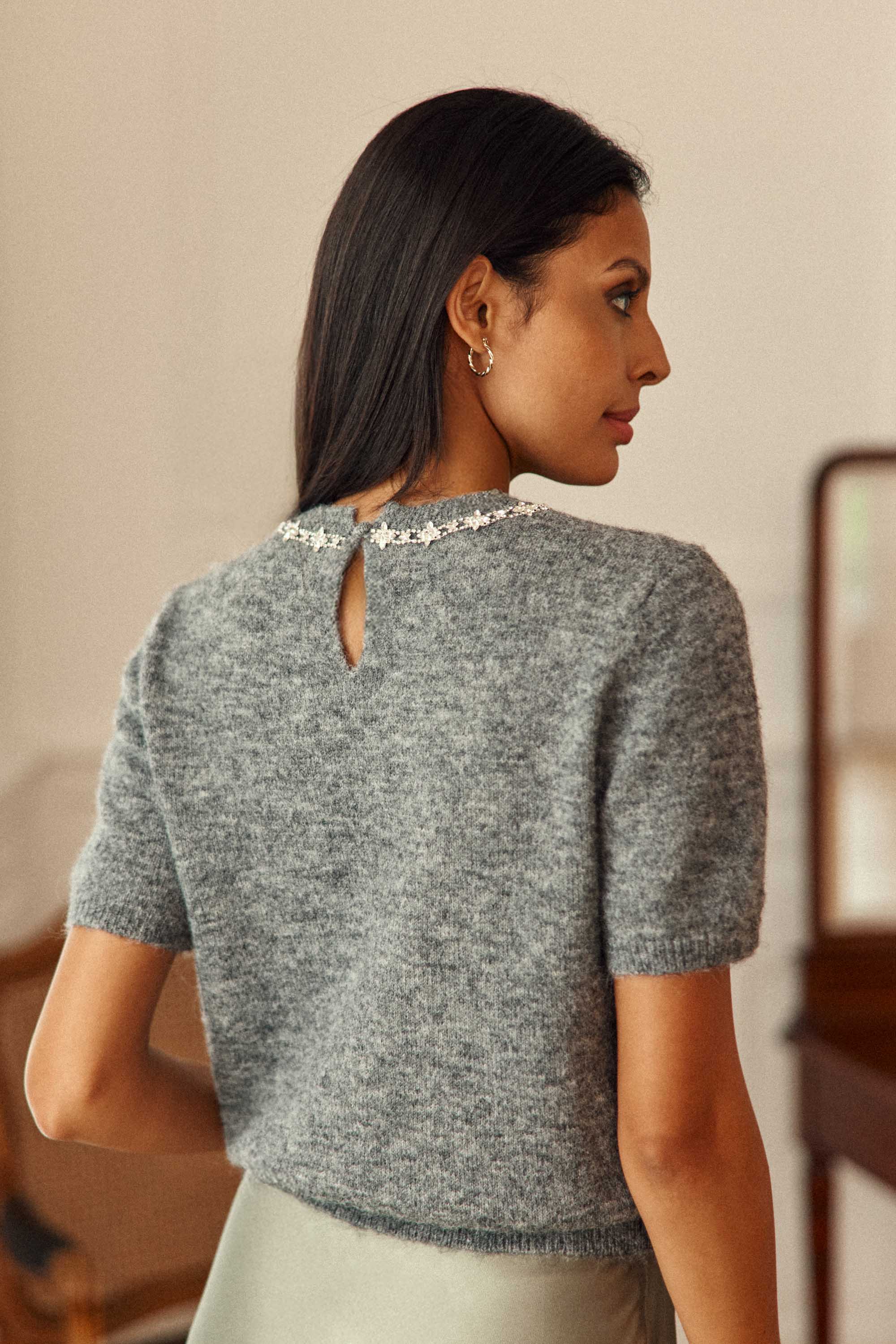 Pull mc gris chiné - Matis