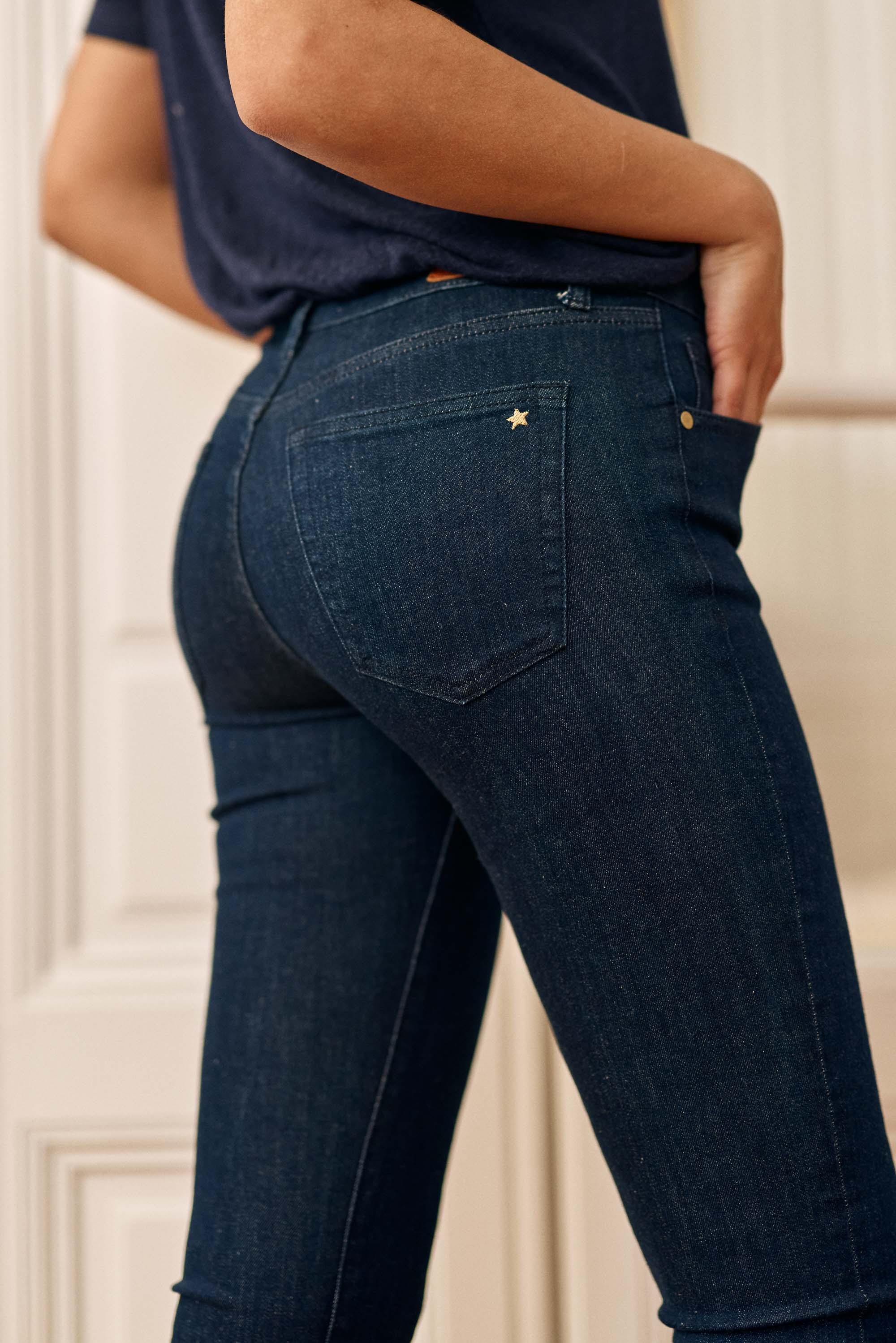 Raw skinny jeans - Maude