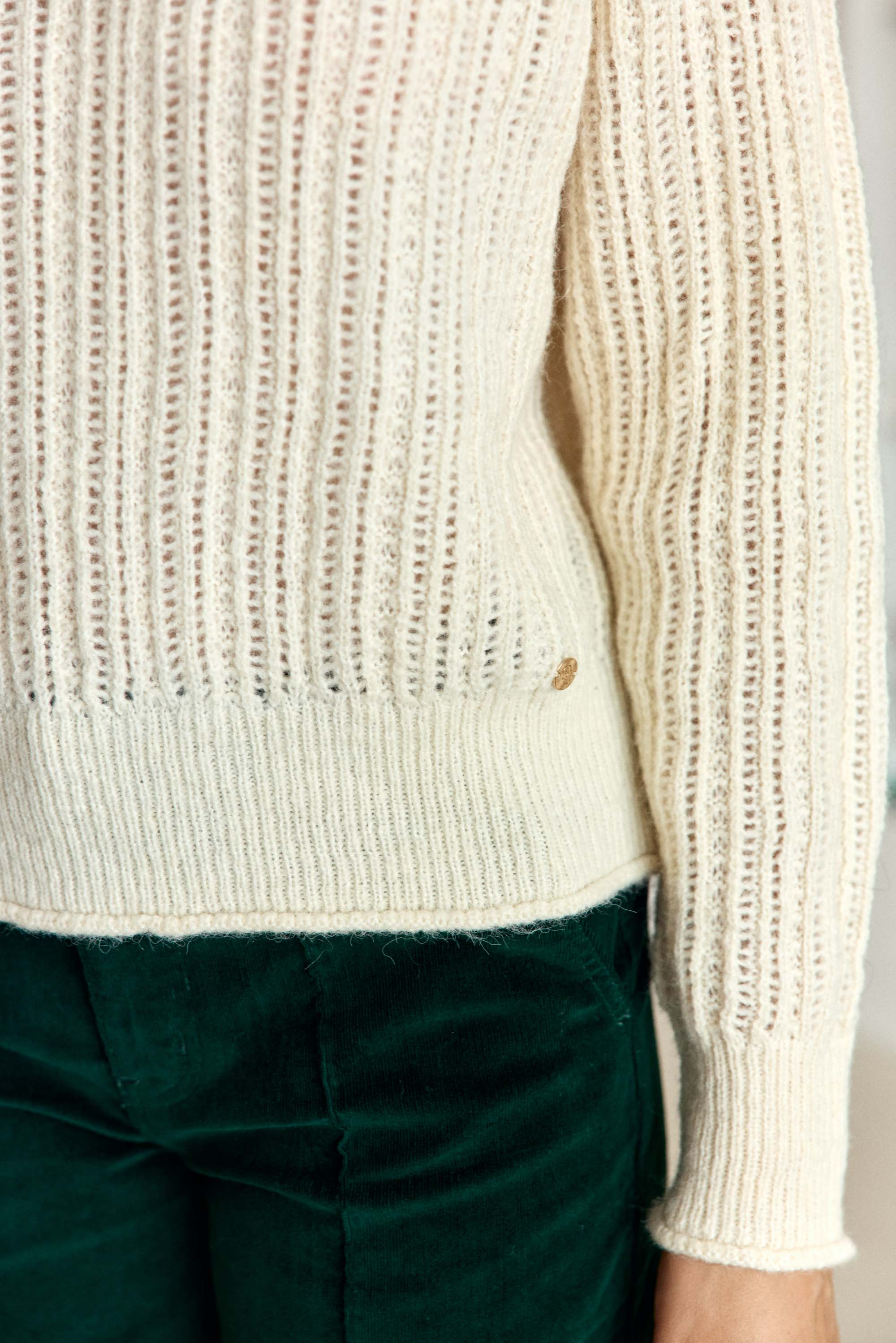 Pull Mavi - Ecru