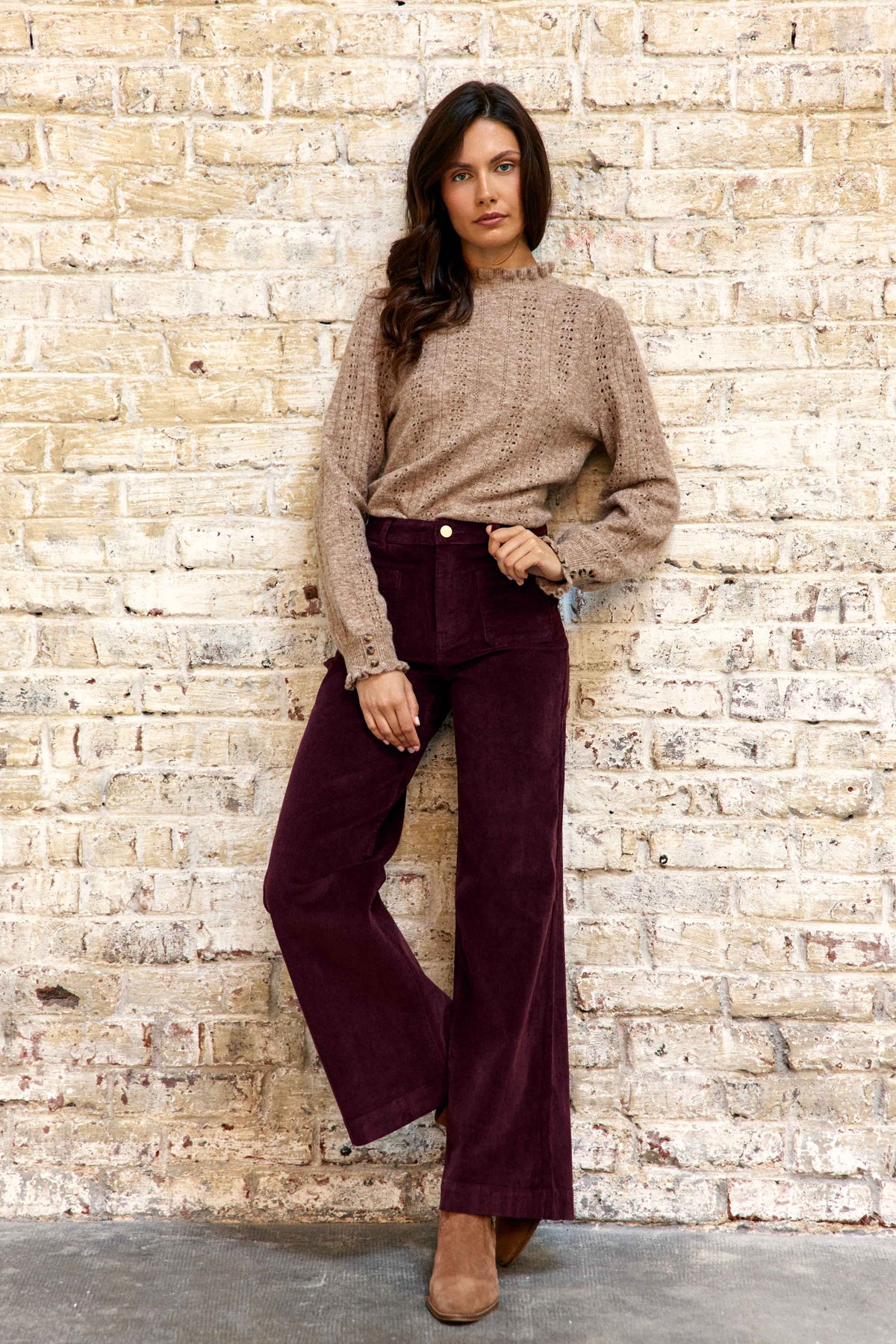 Maxine – Fantasiestrickpullover