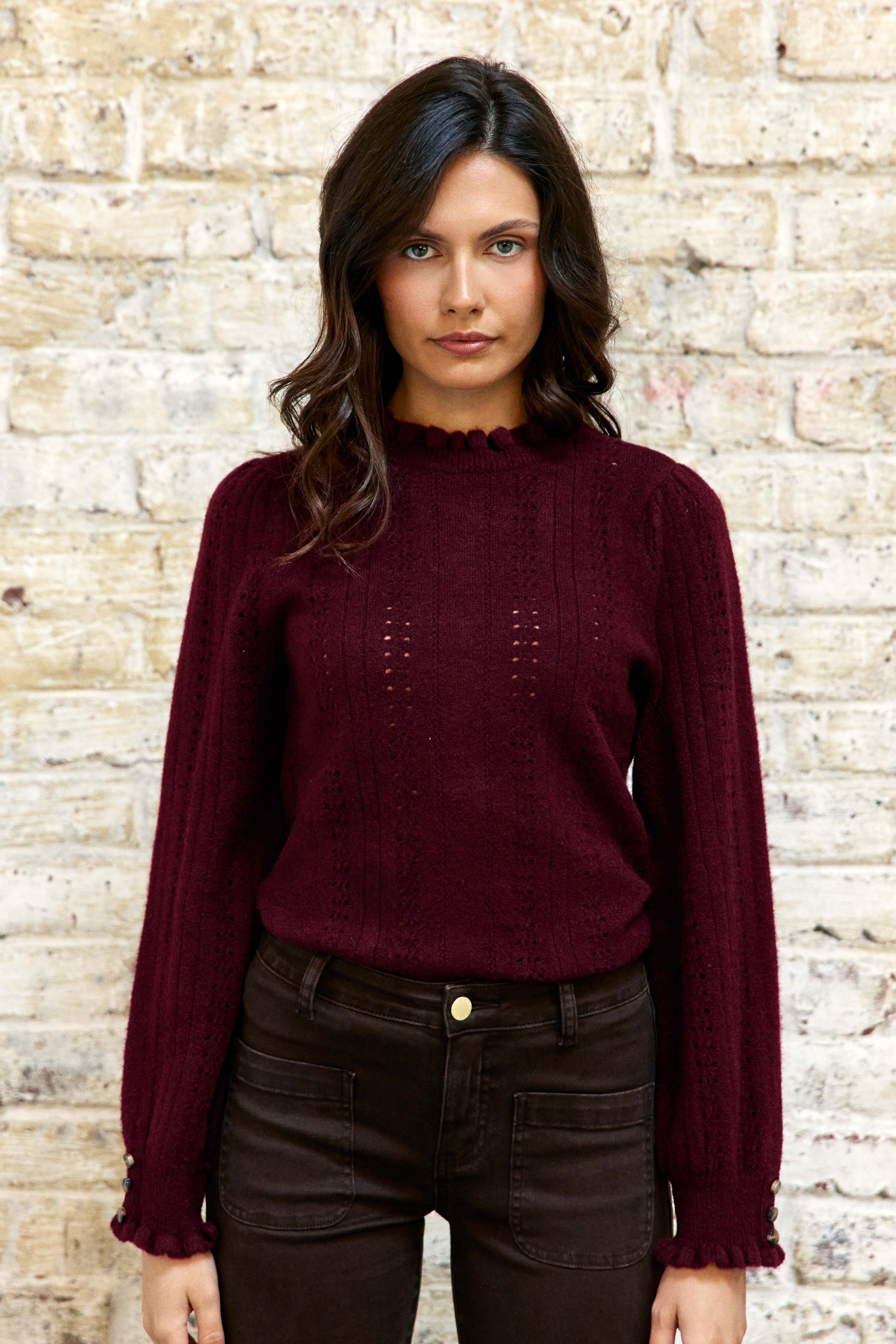 Maxine - Strickpullover mit Muster