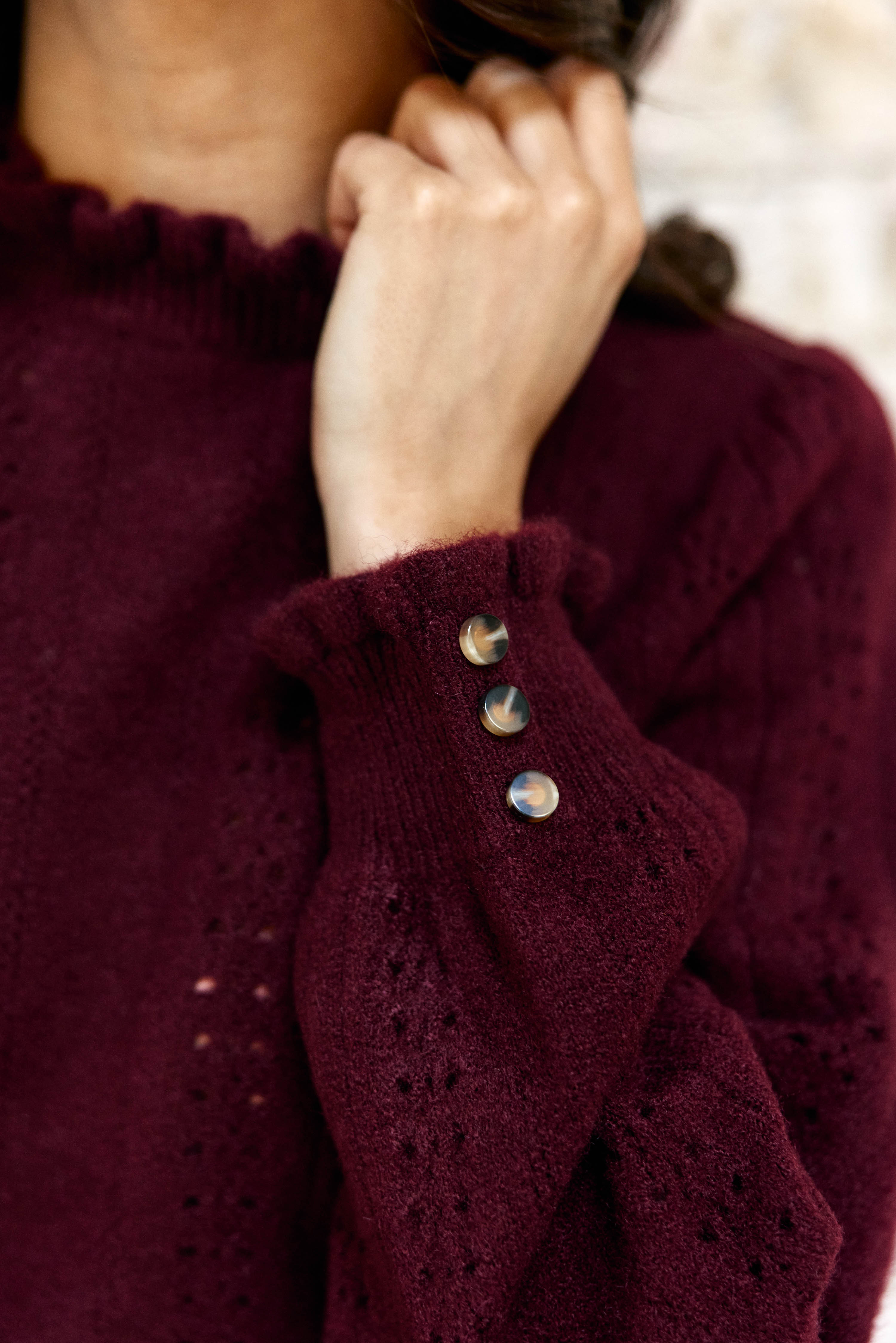 Maxine - Strickpullover mit Muster