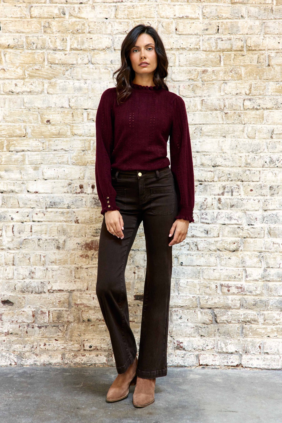 Maxine - Strickpullover mit Muster
