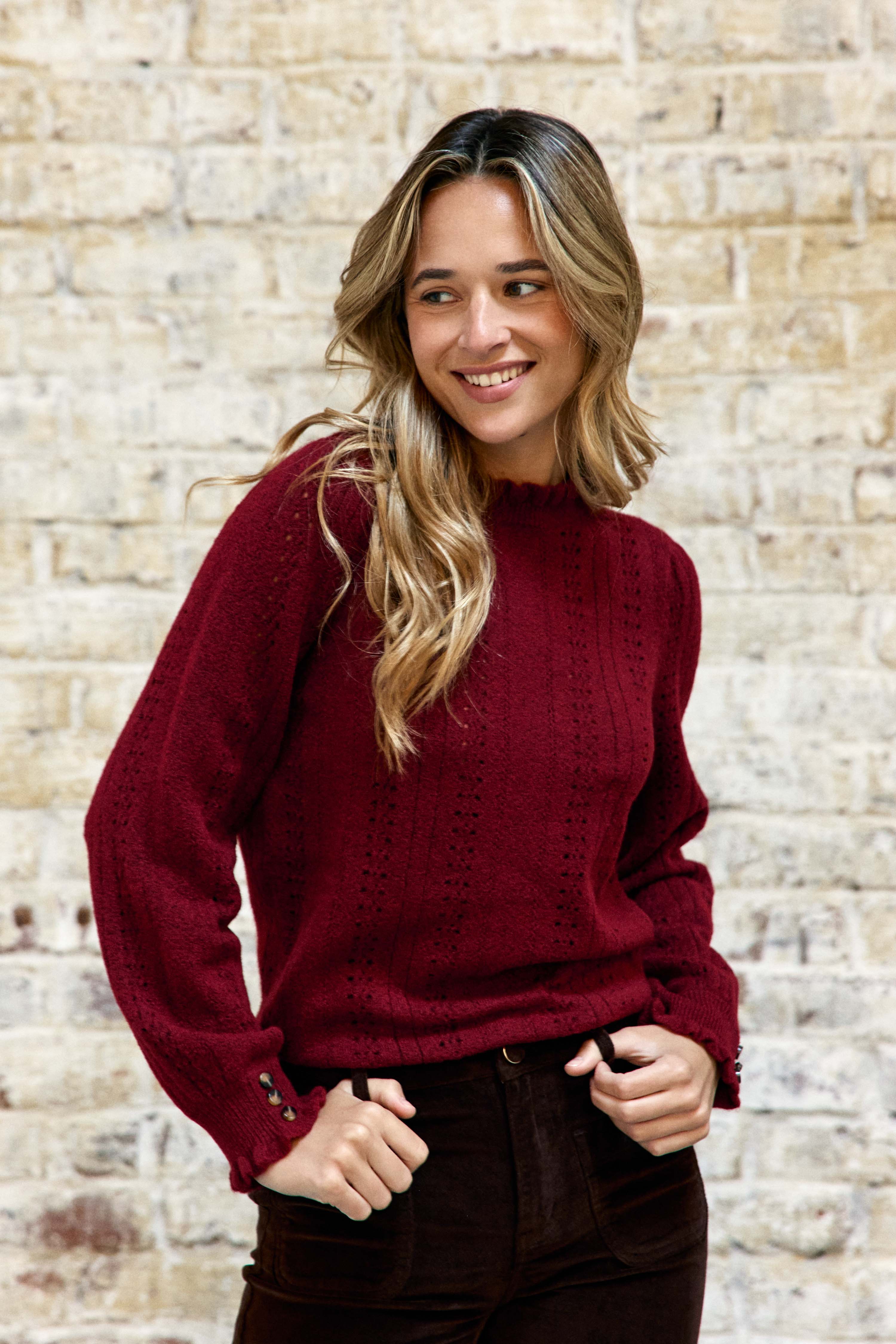 Maxine - Pullover mit Fantasiemuster