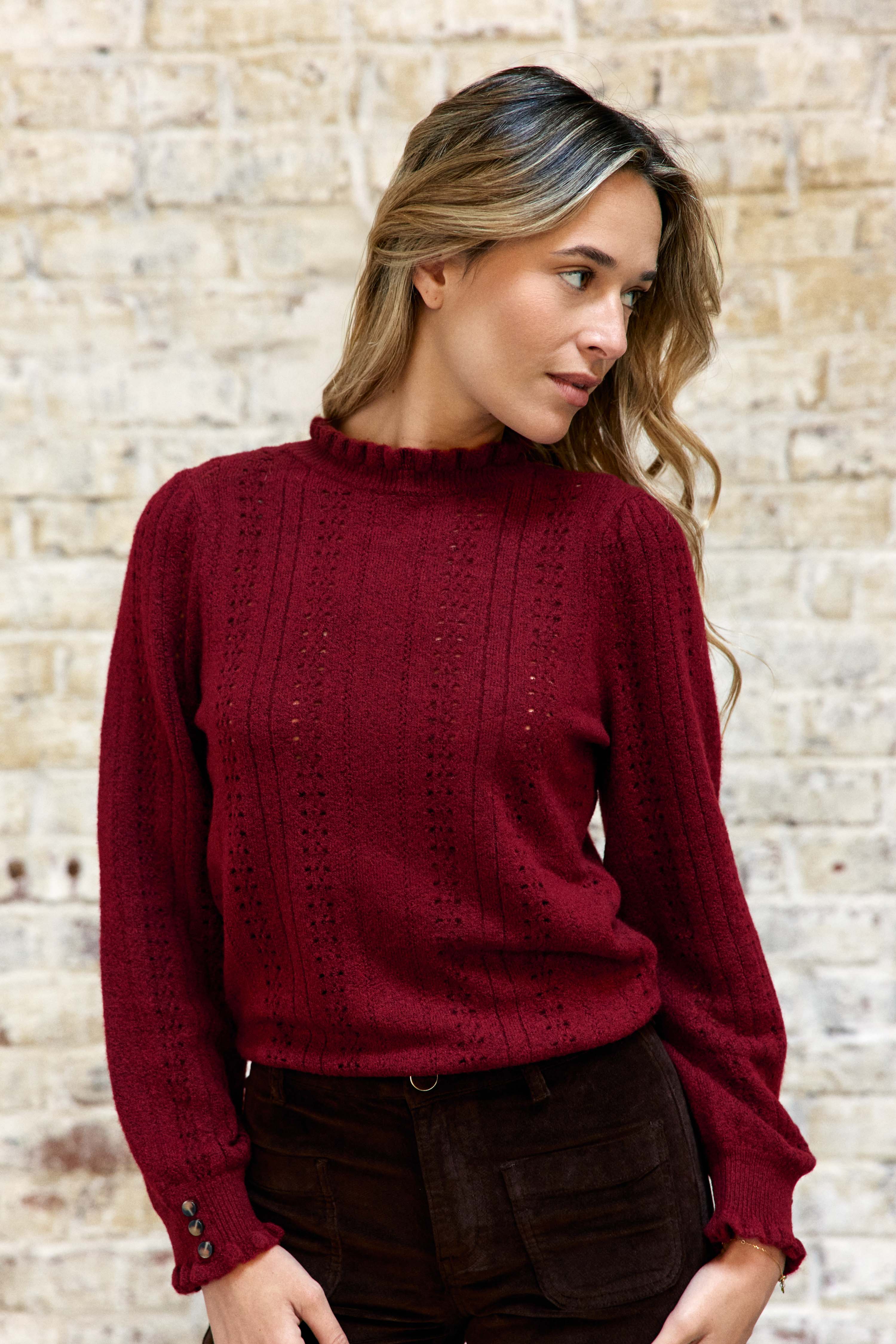 Maxine - Pullover mit Fantasiemuster