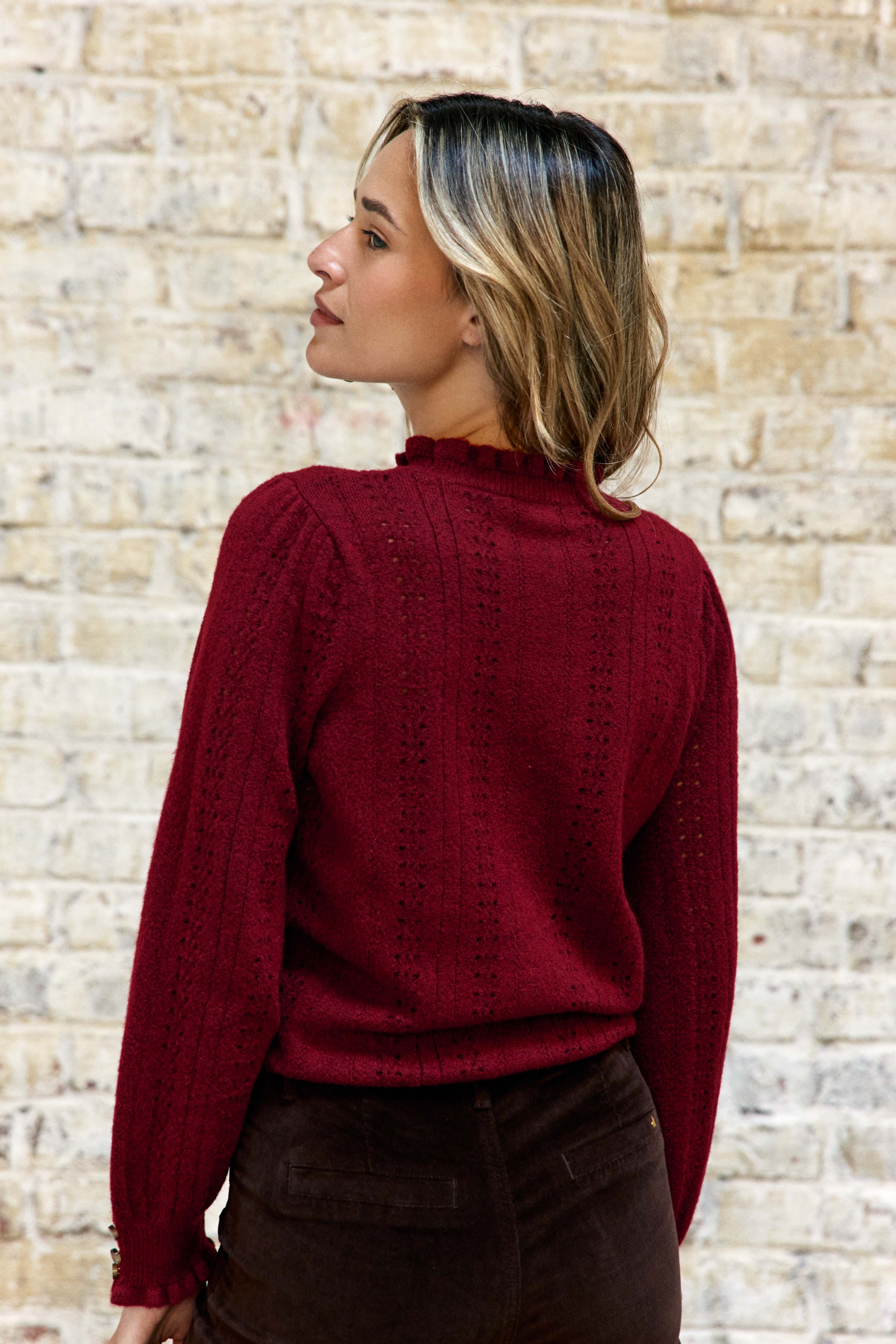Maxine - Pullover mit Fantasiemuster