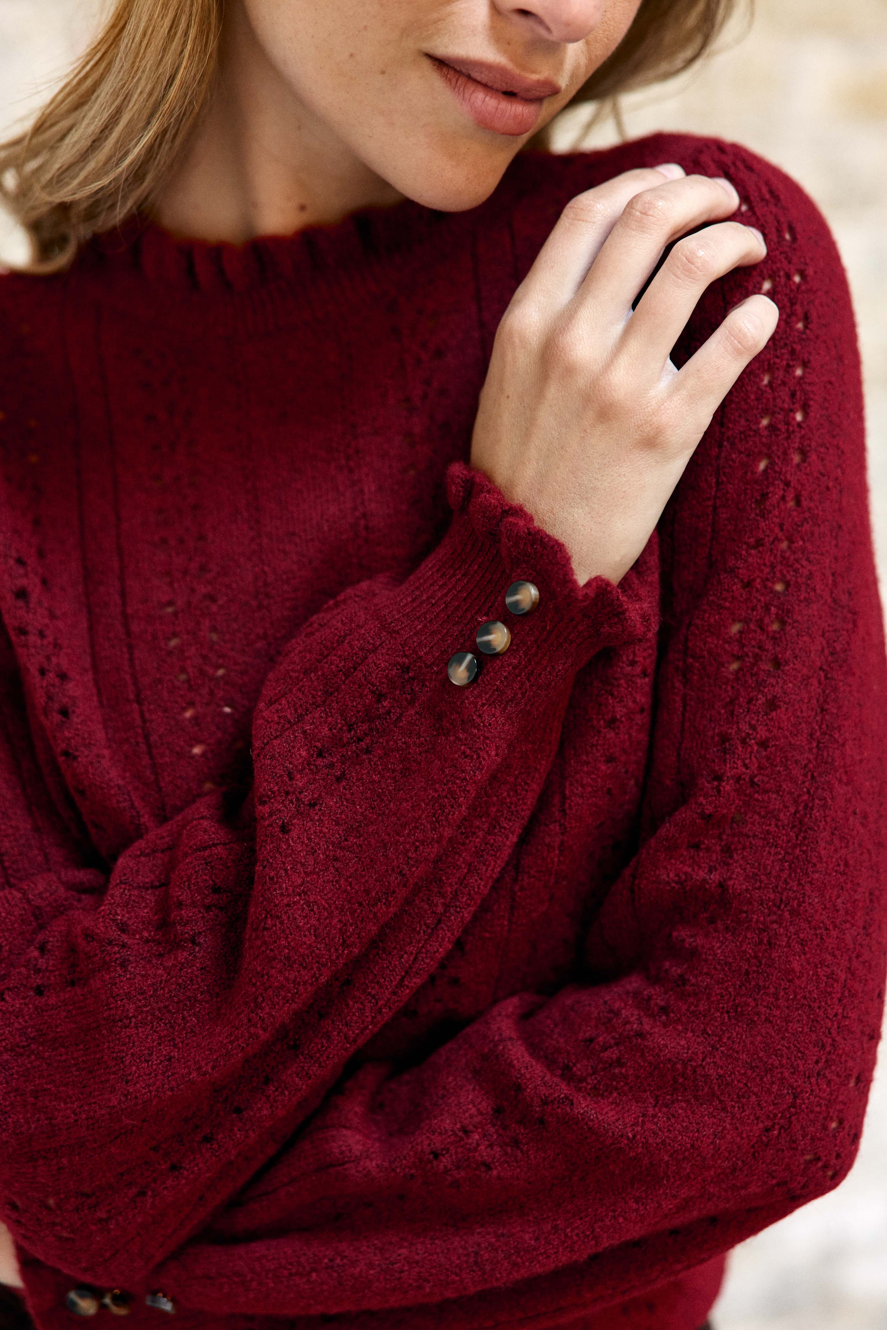 Maxine - Pullover mit Fantasiemuster