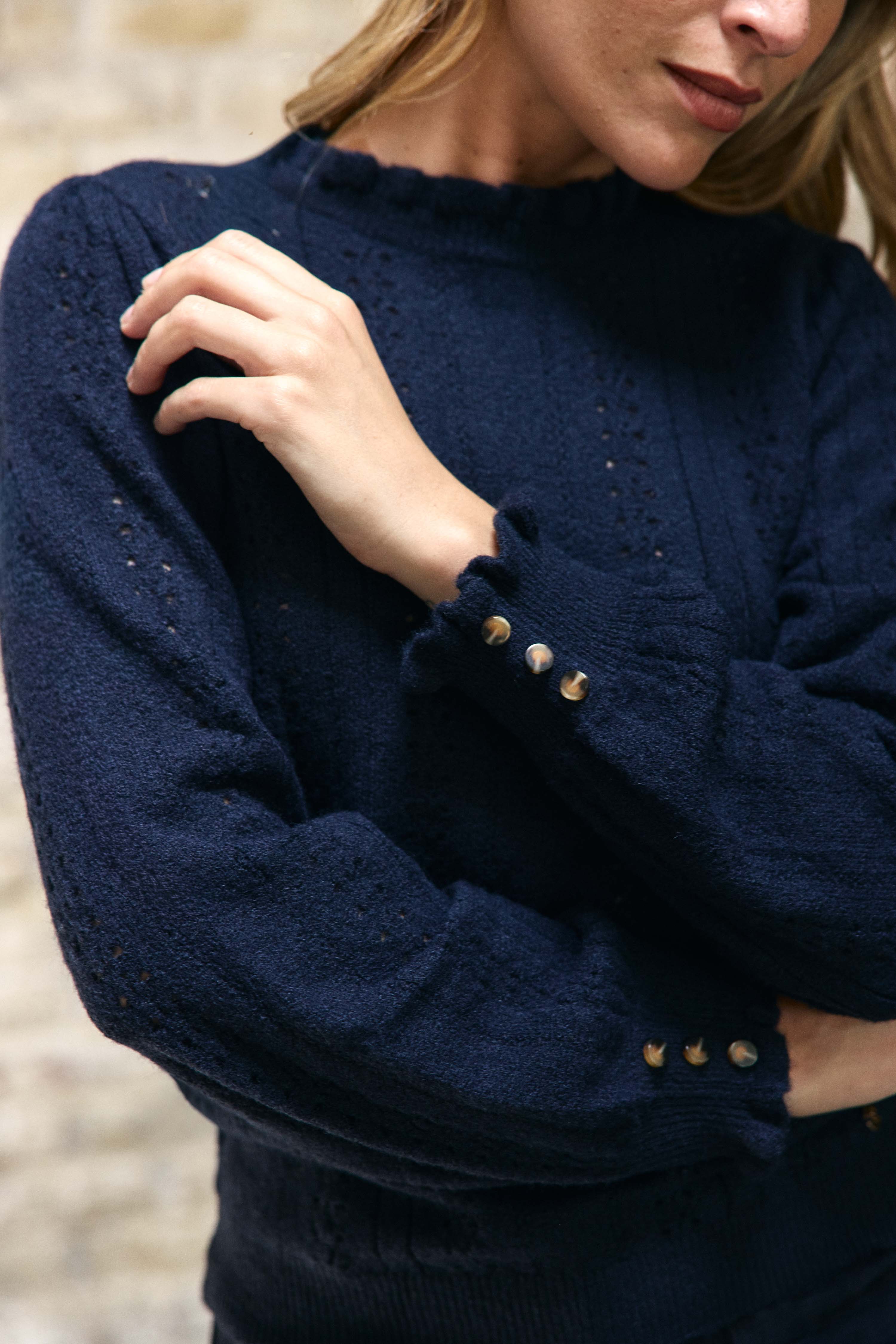 Maxine - Strickpullover mit Muster