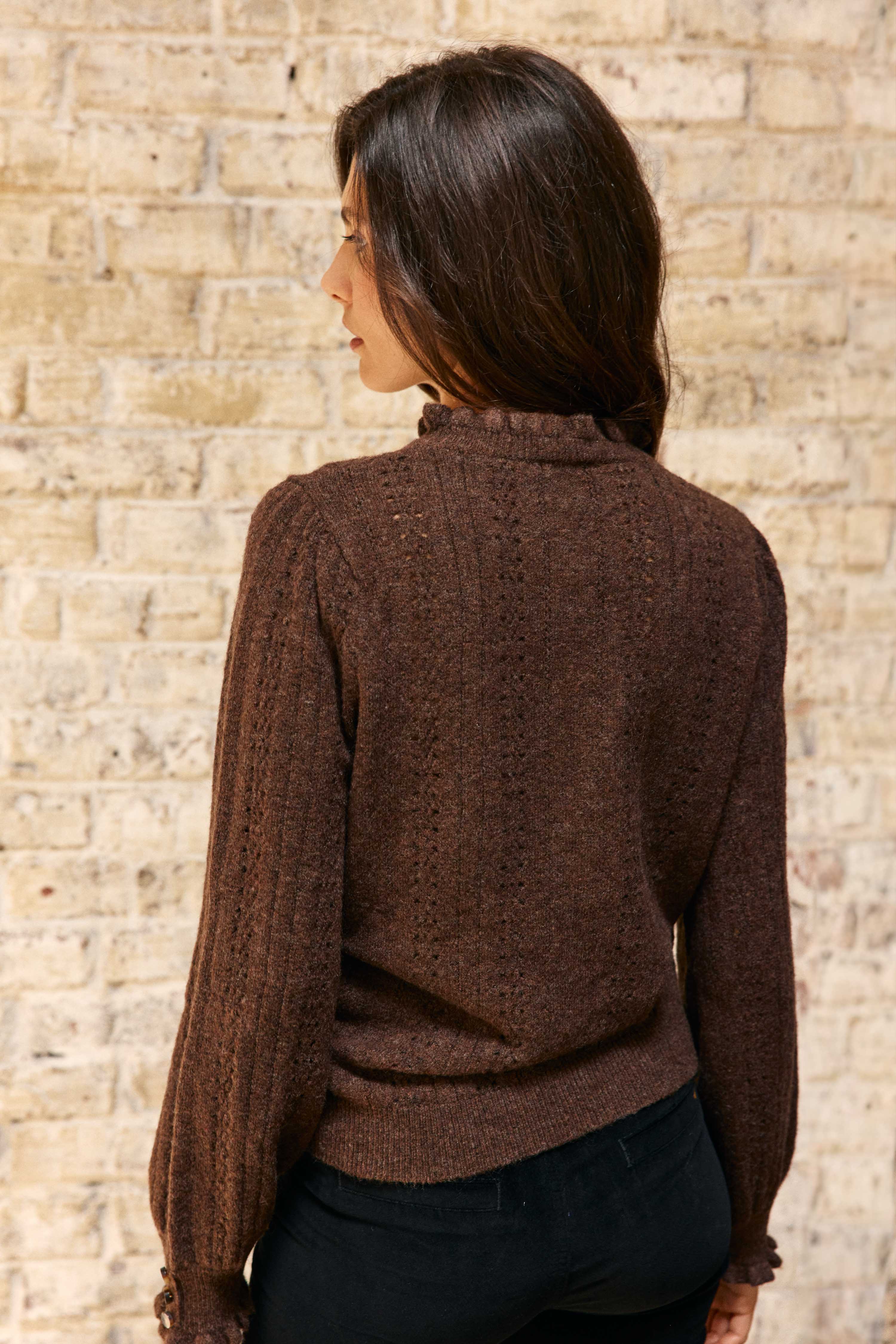 Maxine – Zopfstrickpullover