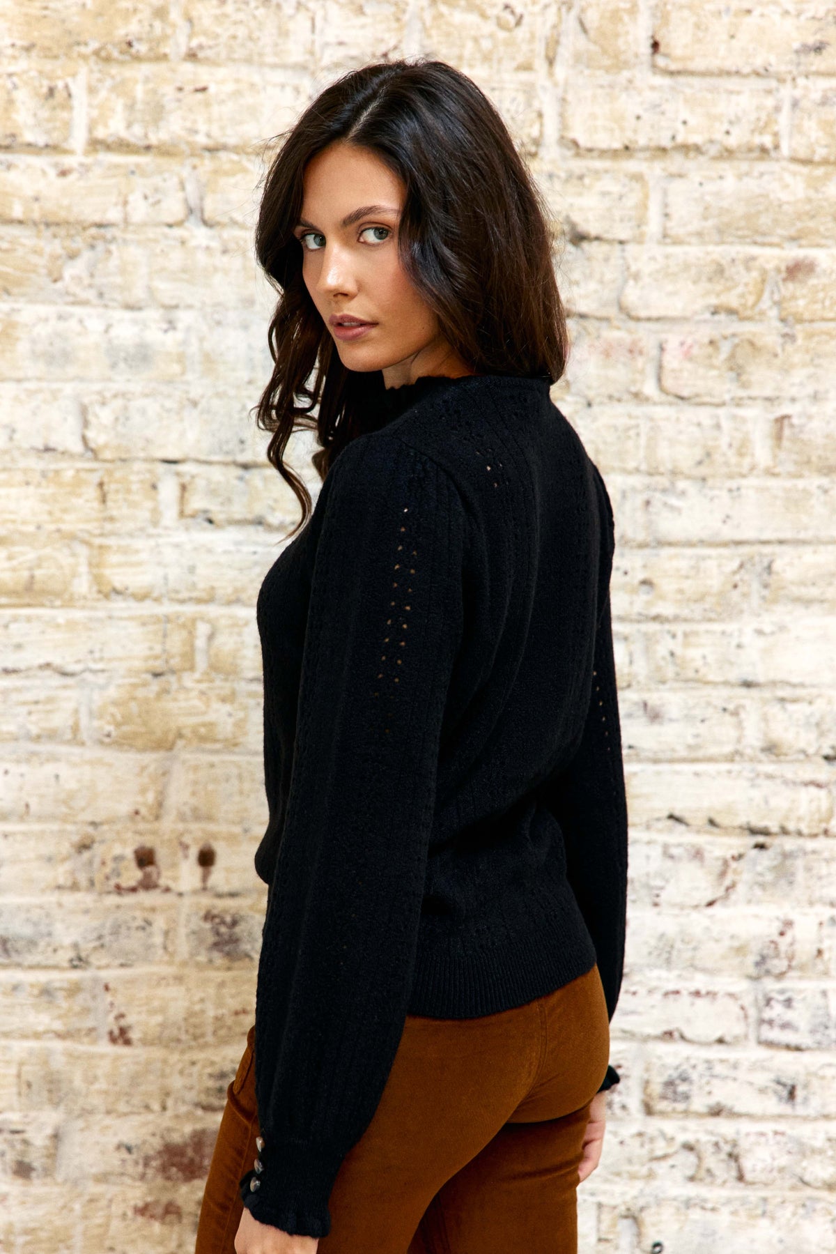 Maxine - Strickpullover mit Fantasiemuster