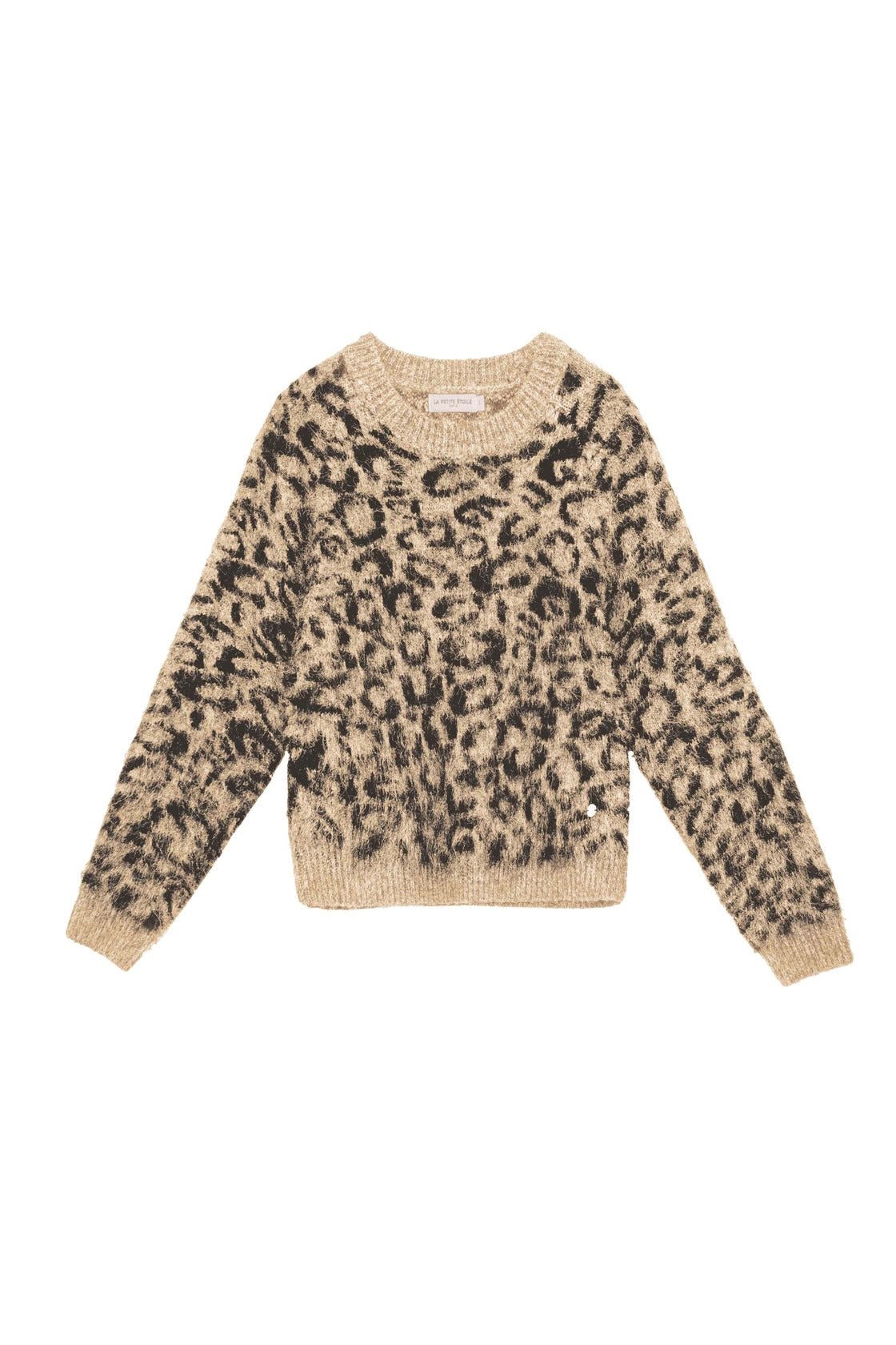 Pull beige/noir - May