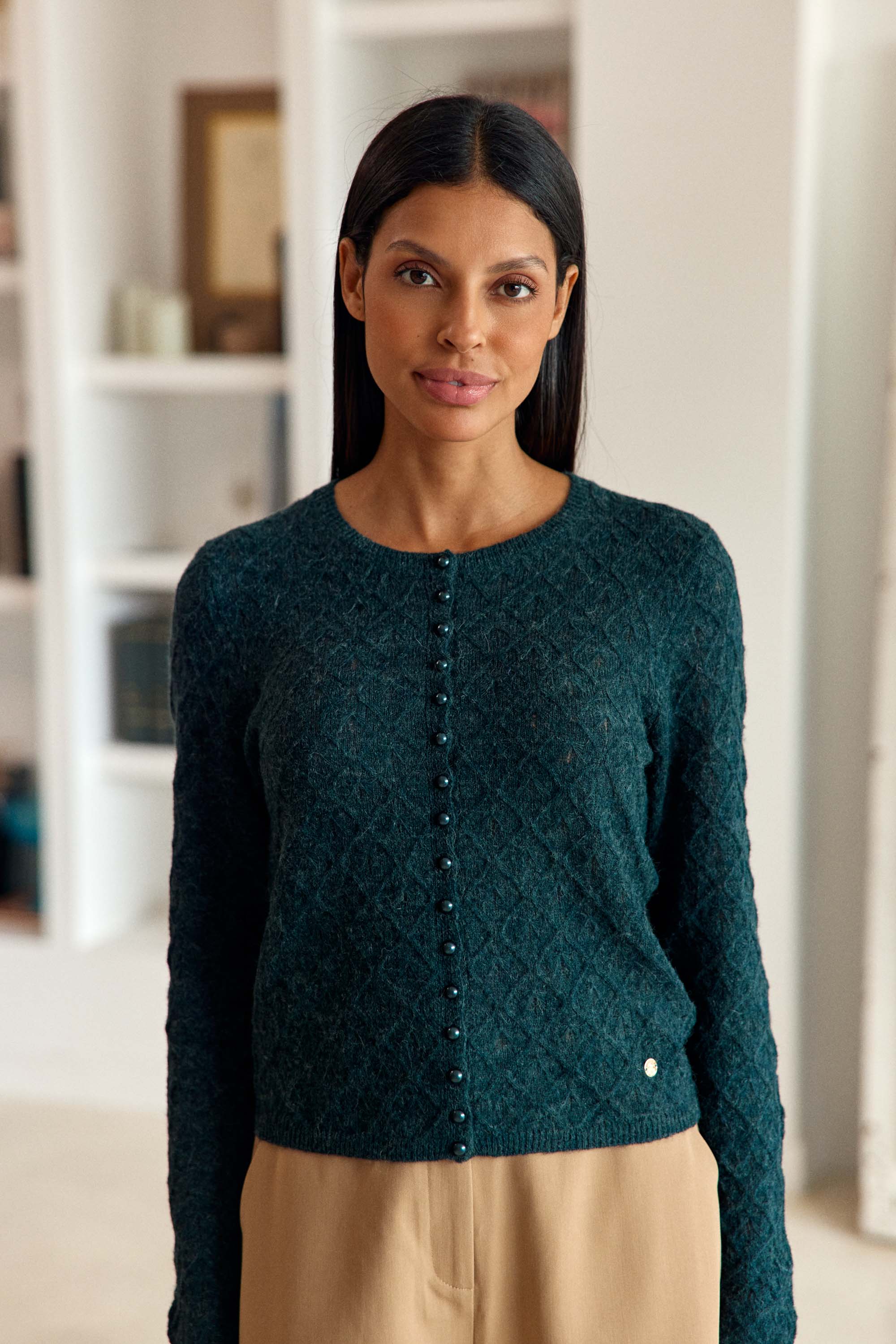 Gilet Meg - Vert Anglais