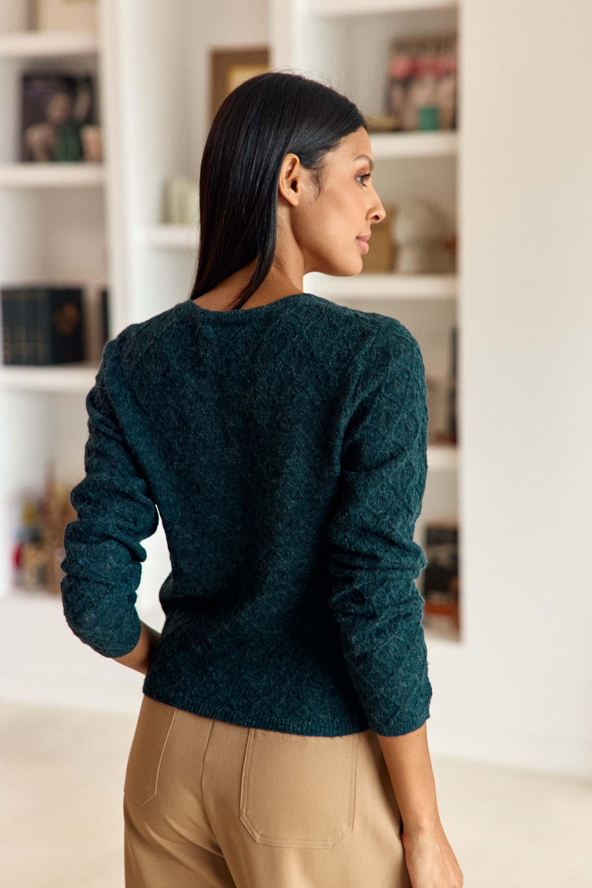 Gilet Meg - Vert Anglais