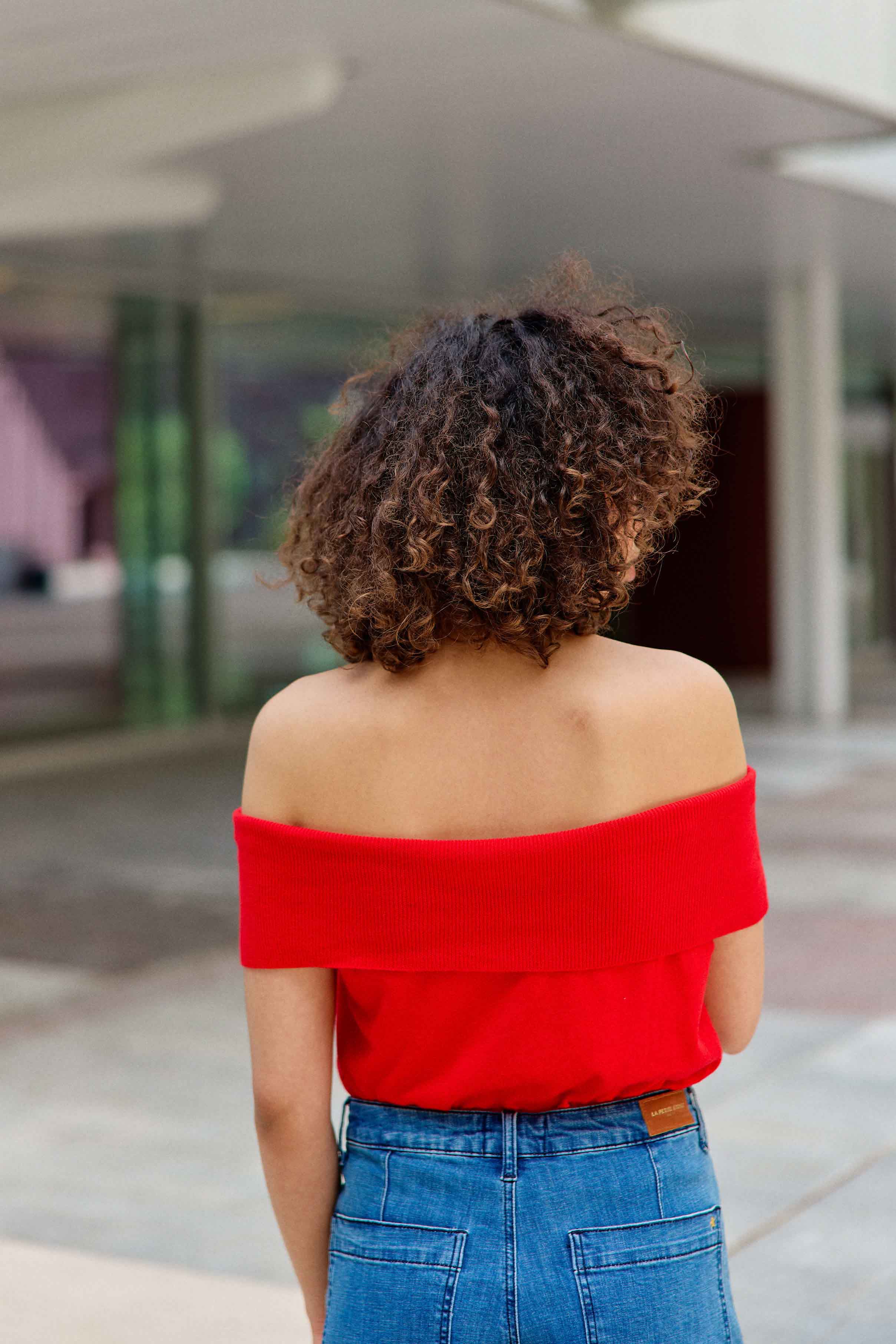 Knit Megan - 50-rouge