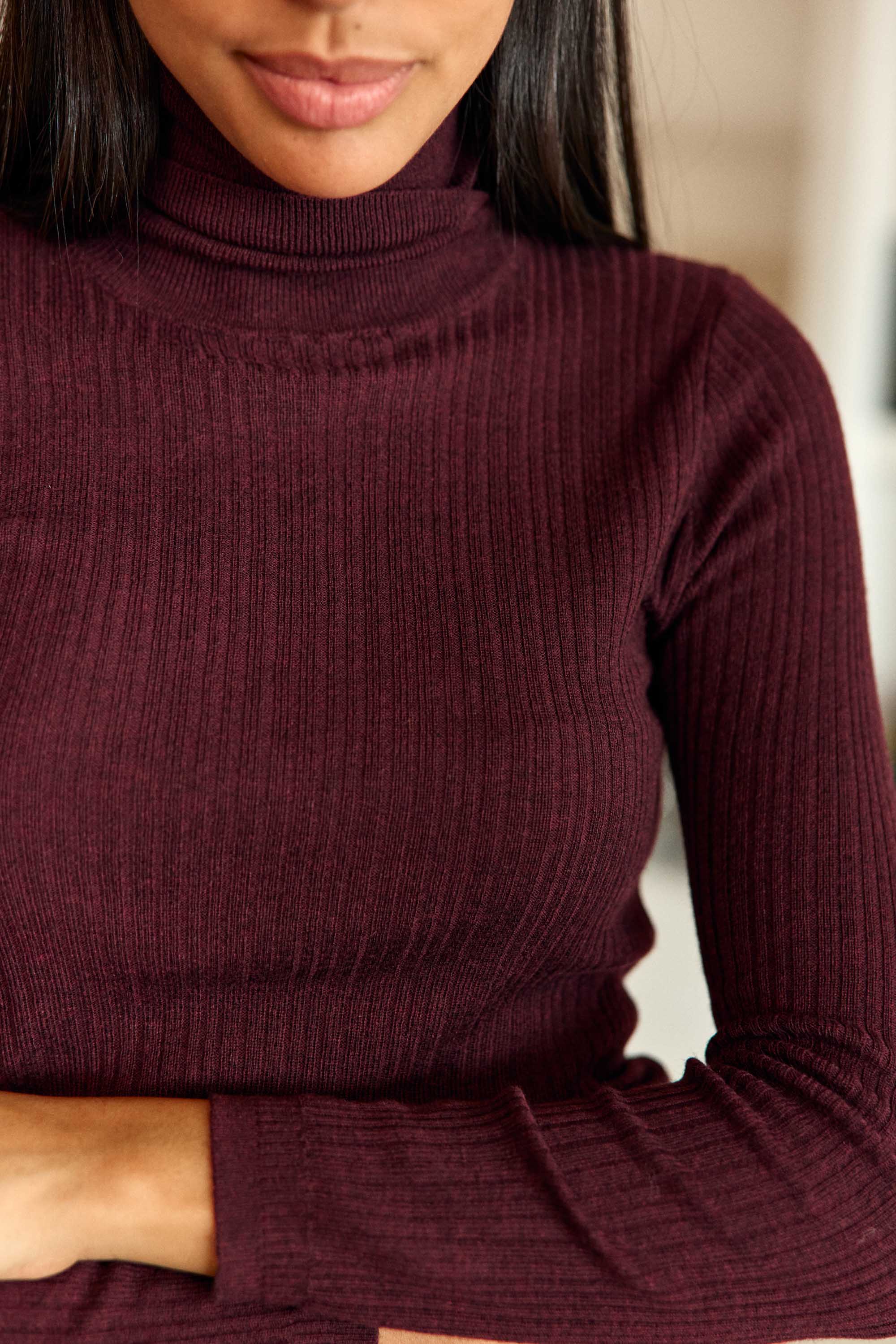 Pull Melena - Bordeaux