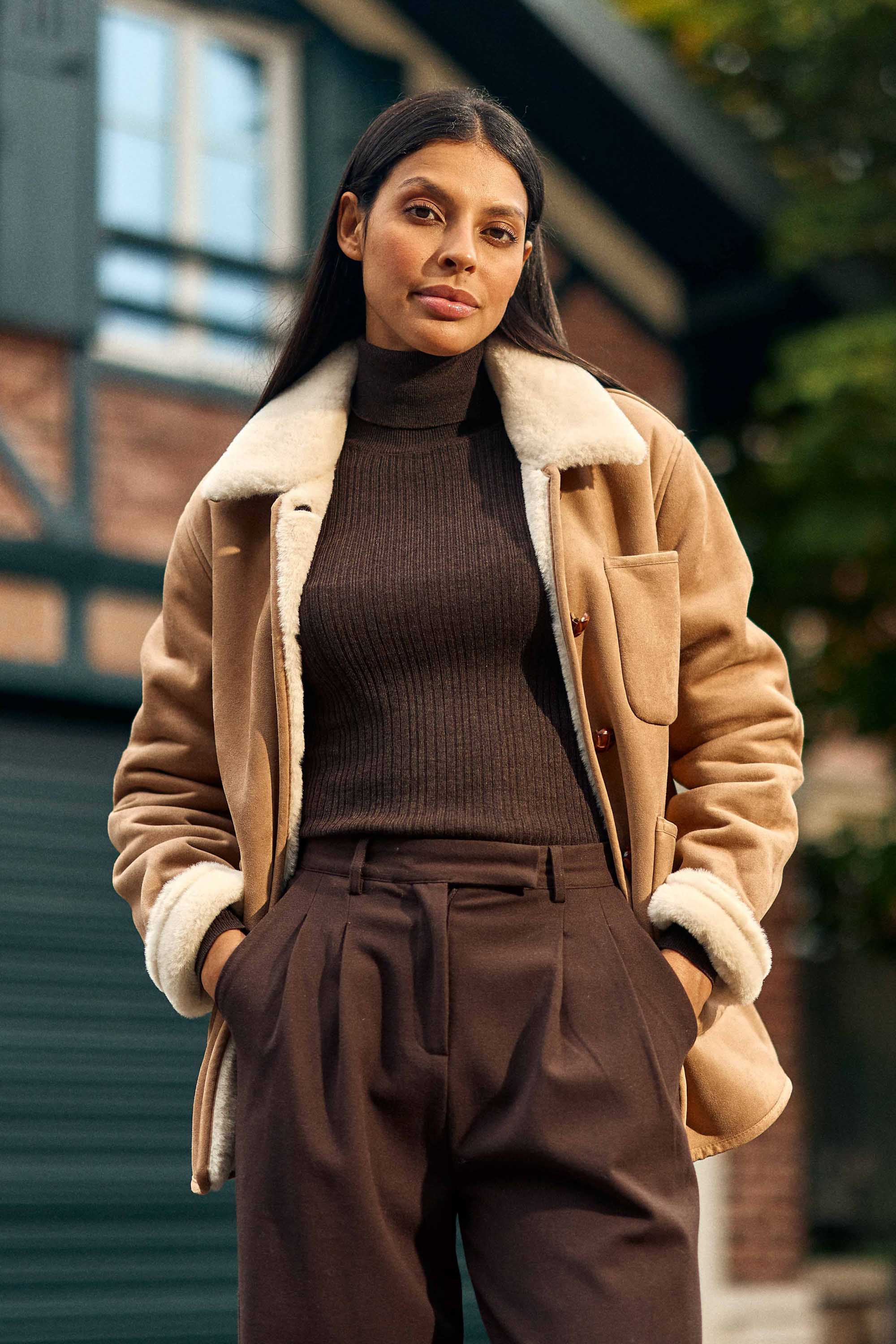 Pull Melena - Marron