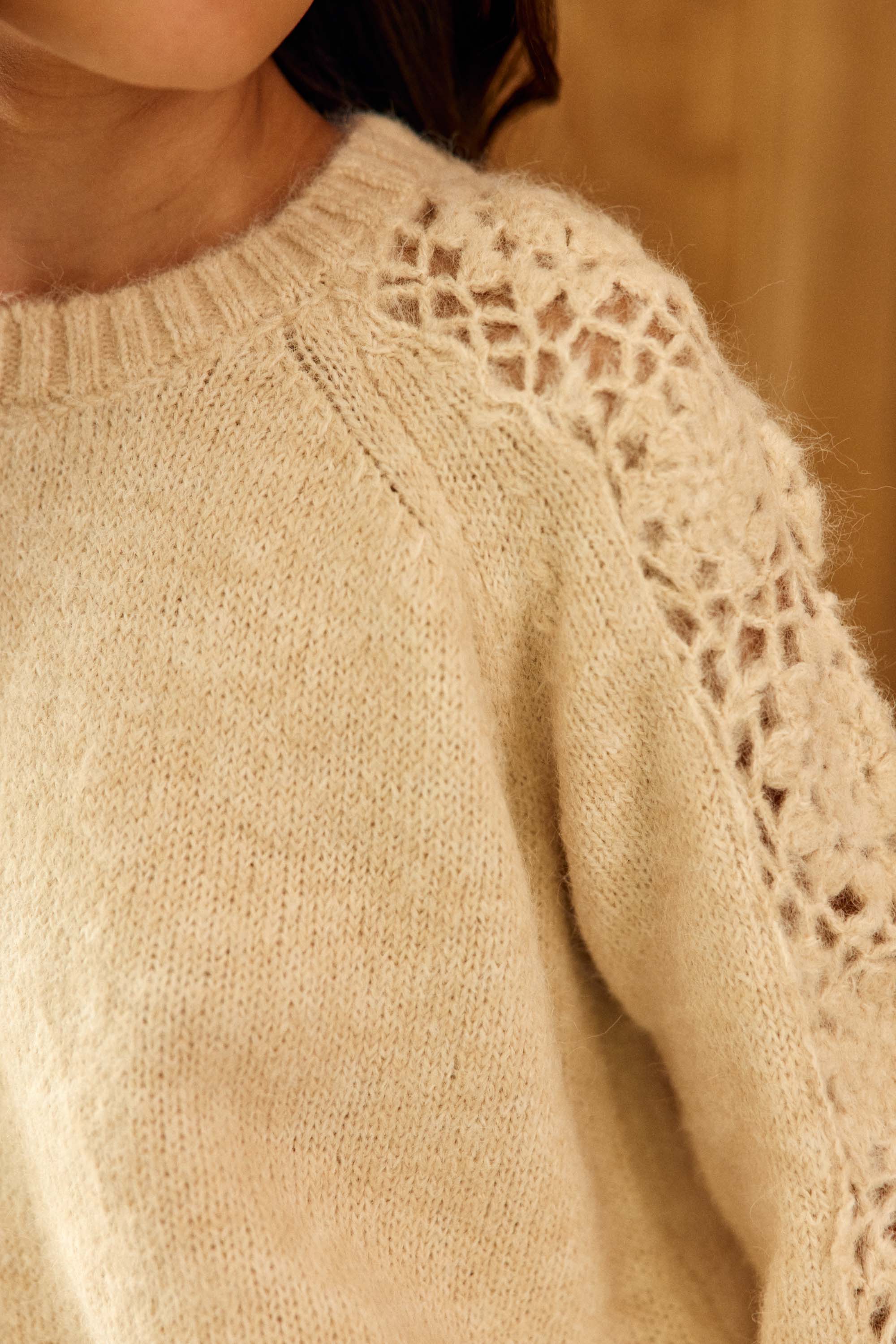 Melie Sweater - Ecru