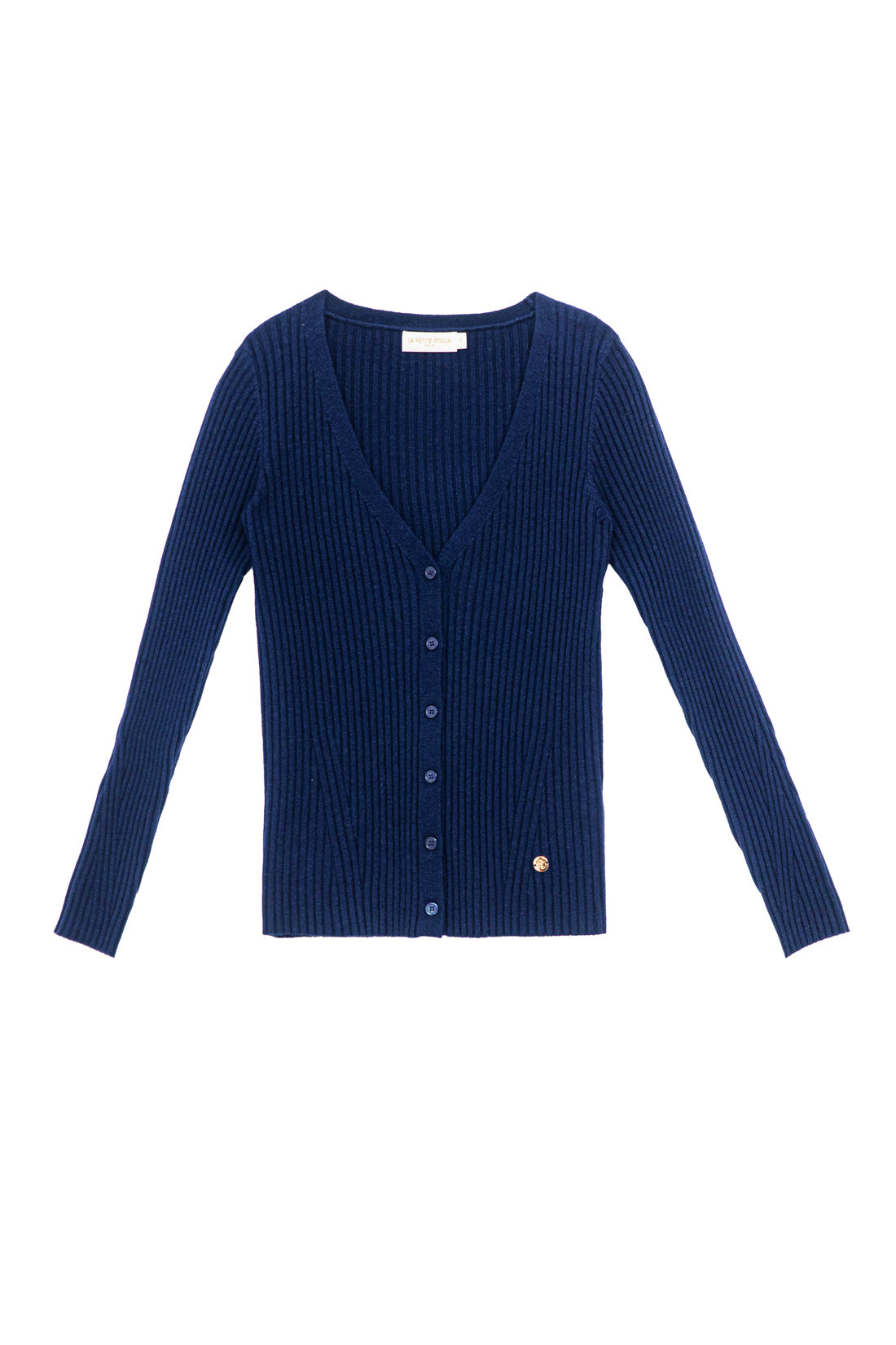 Navy V-neck vest - Mina