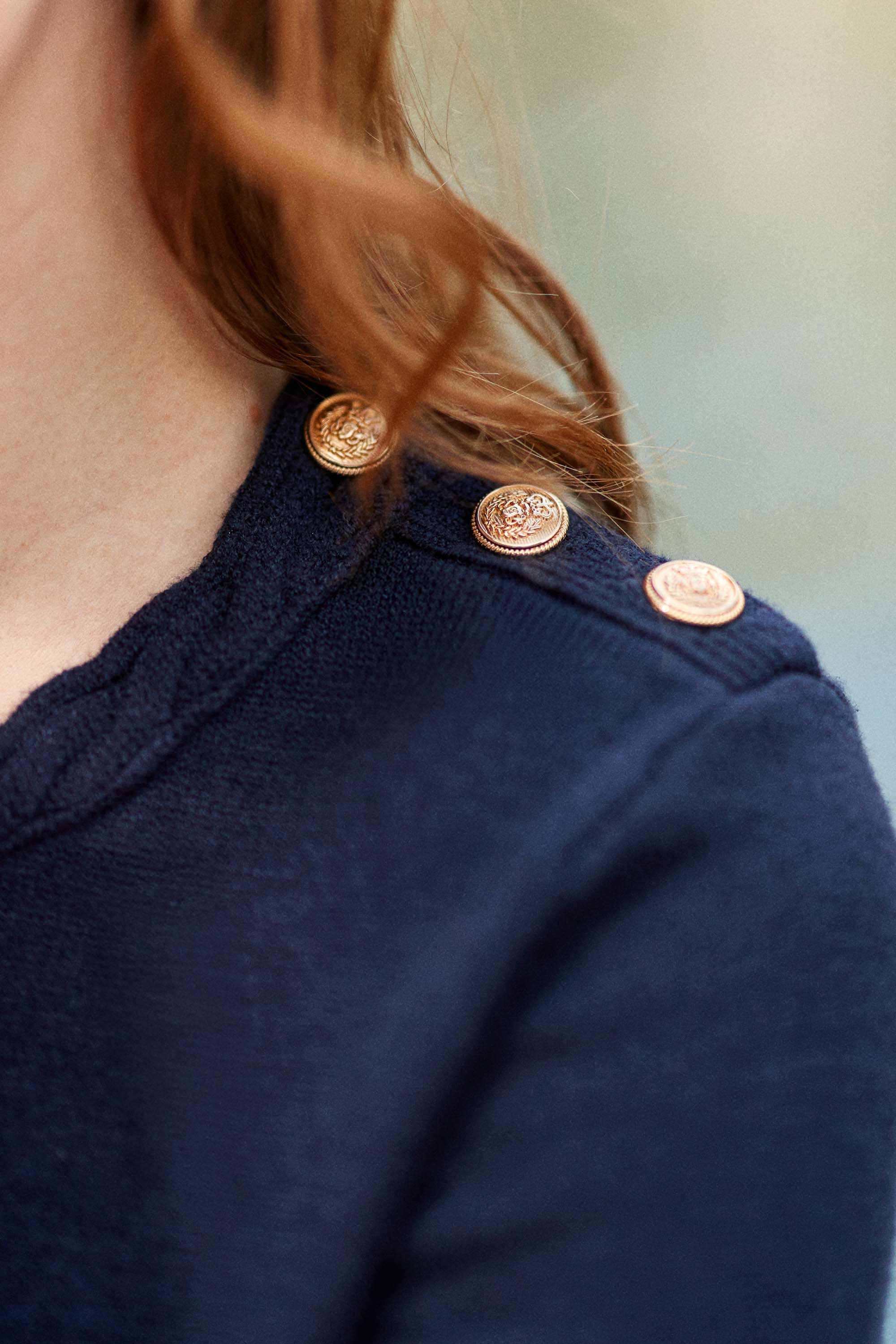 Navy sweater - Mingo 