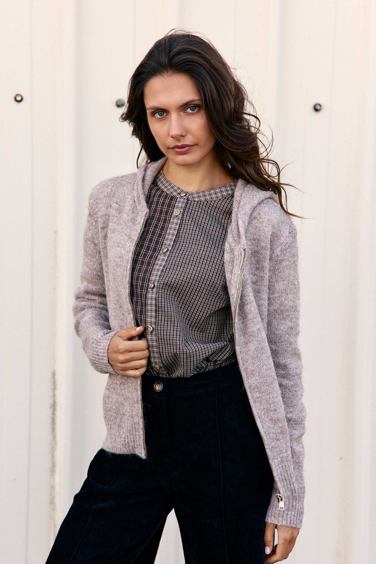 Misa - Gilet à capuche