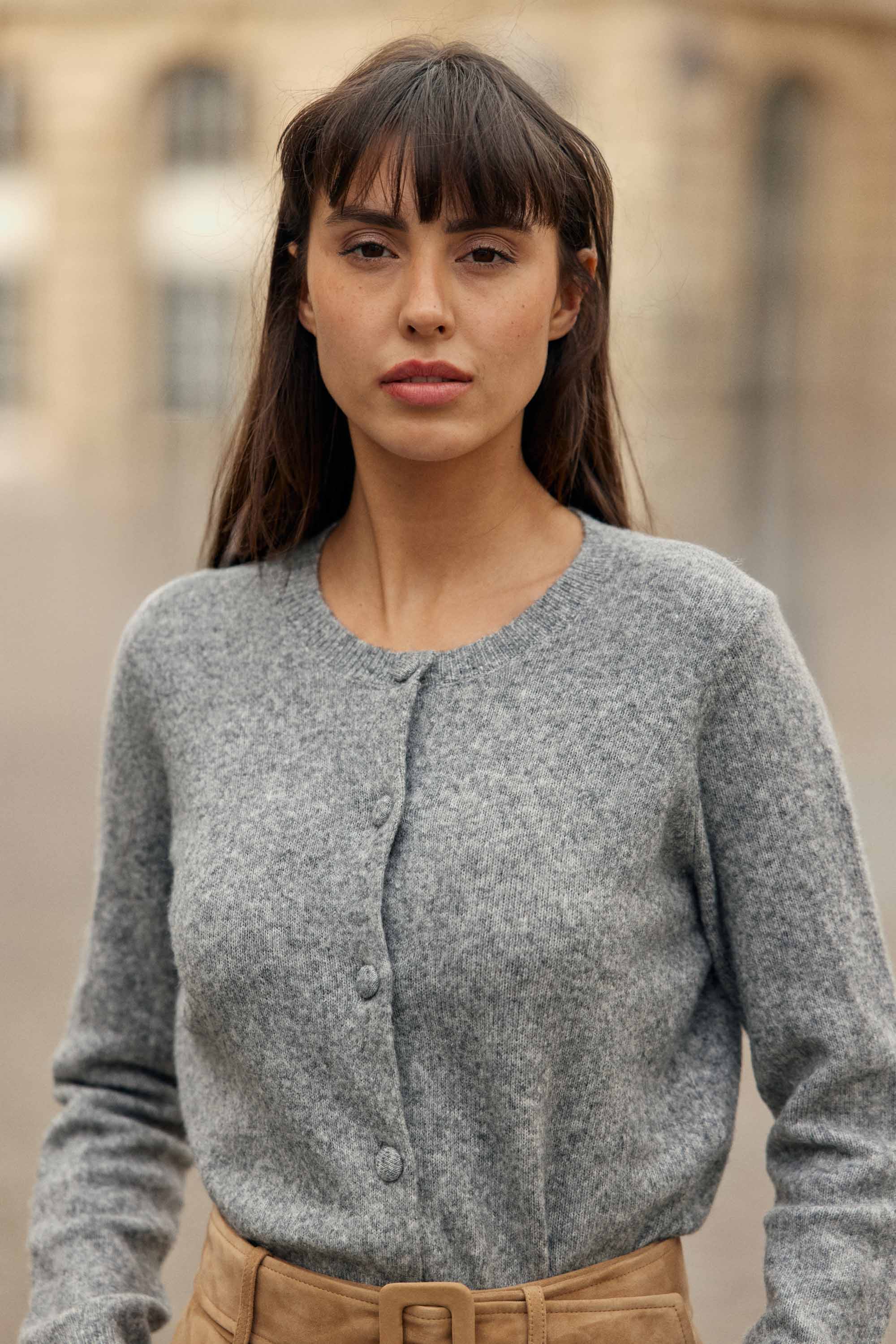 Gilet Misha - Gris