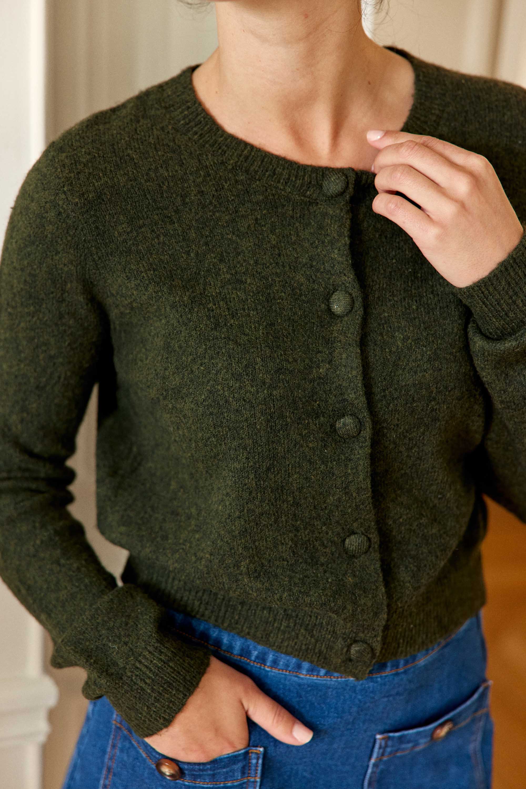 Gilet Misha - Kaki