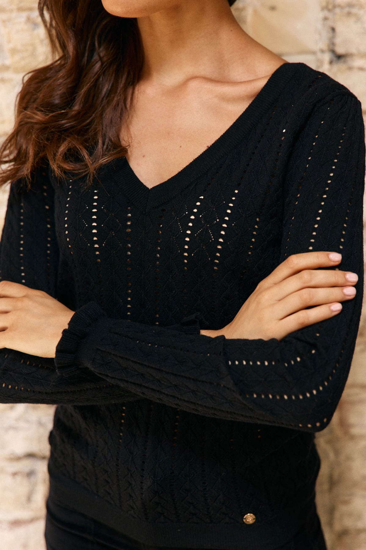 Monceau - Fantasiestrickpullover