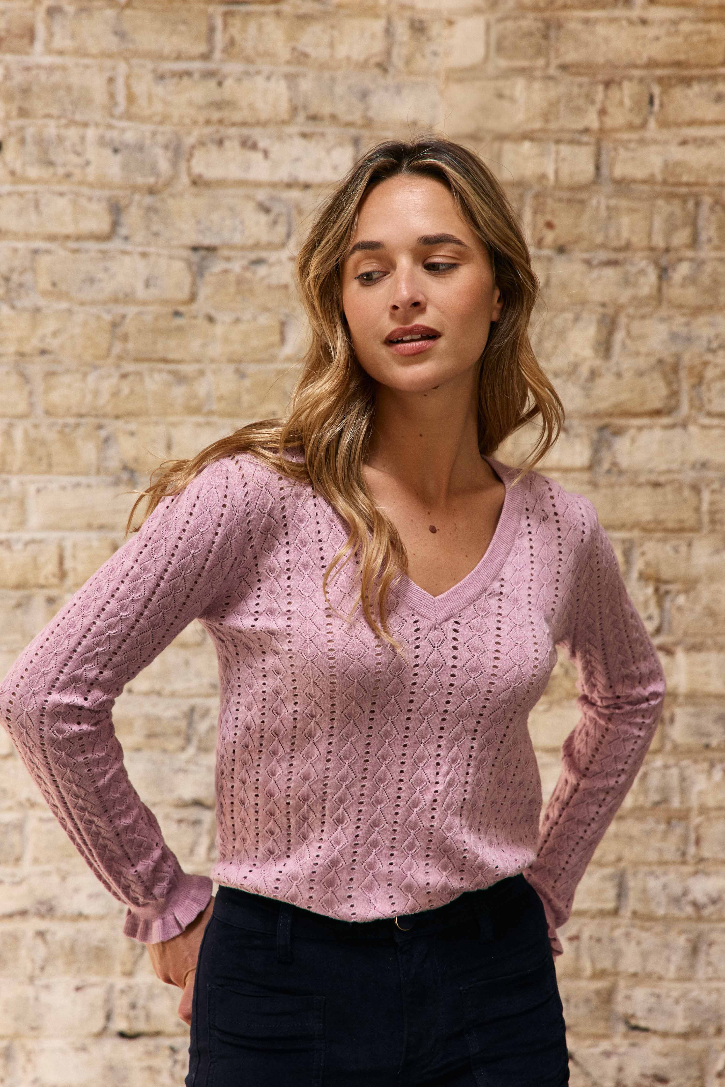 Monceau - Pull maille fantaisie
