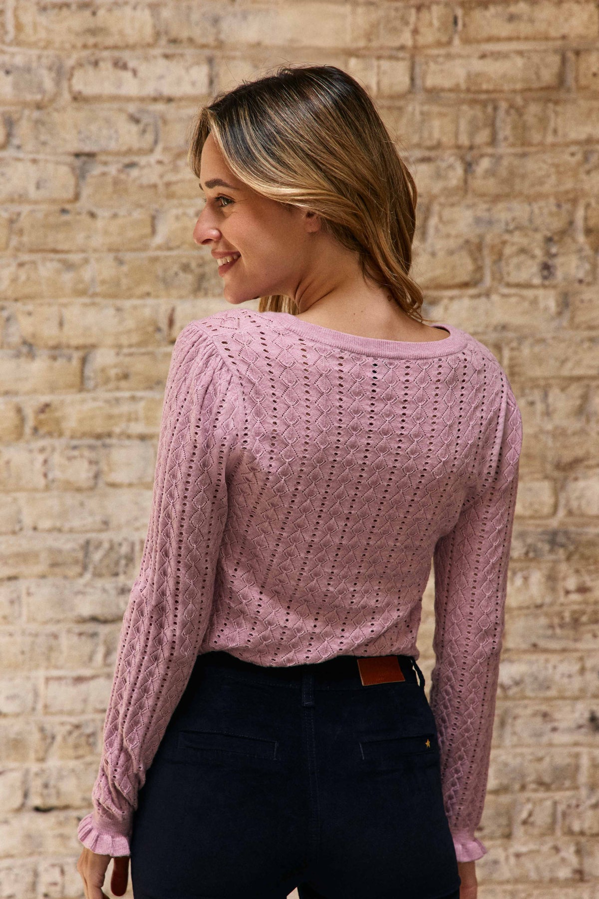 Monceau - Pullover mit Zopfmuster