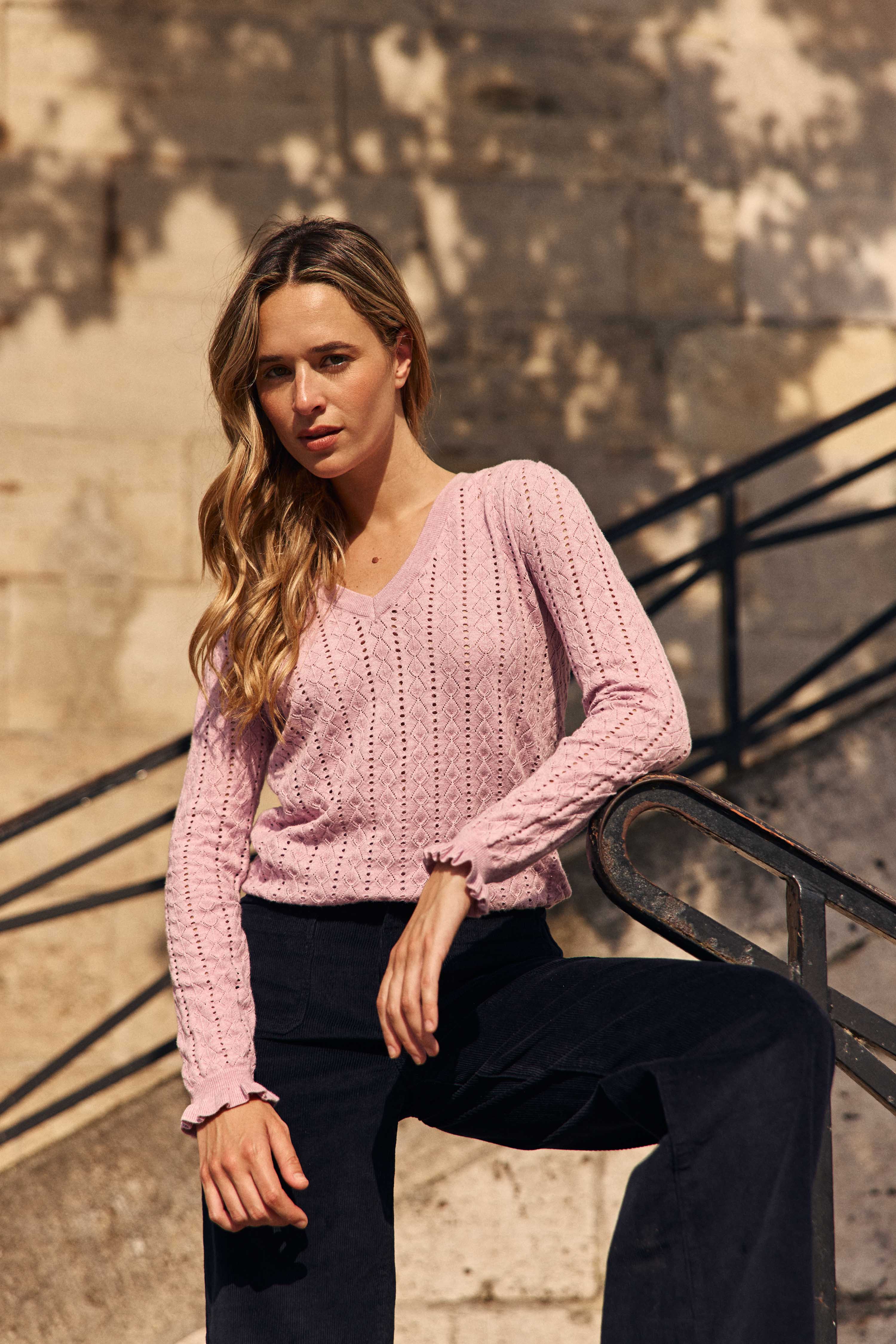 Monceau - Pull maille fantaisie