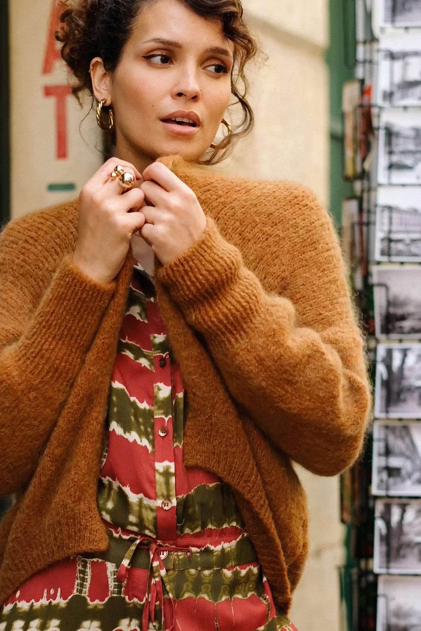 Gilet Monifa - Marron
