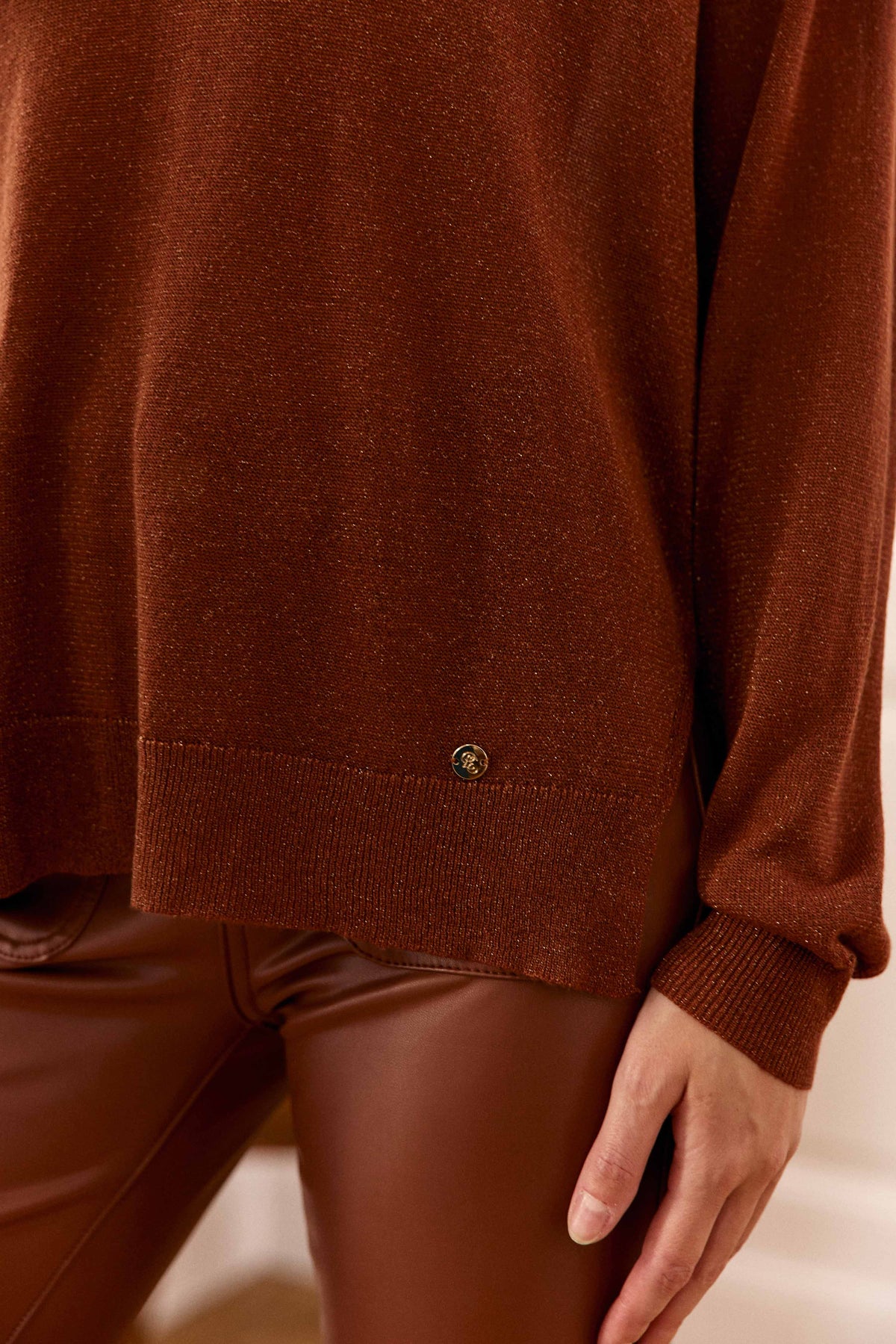 Monnyta - Pull coupe droite