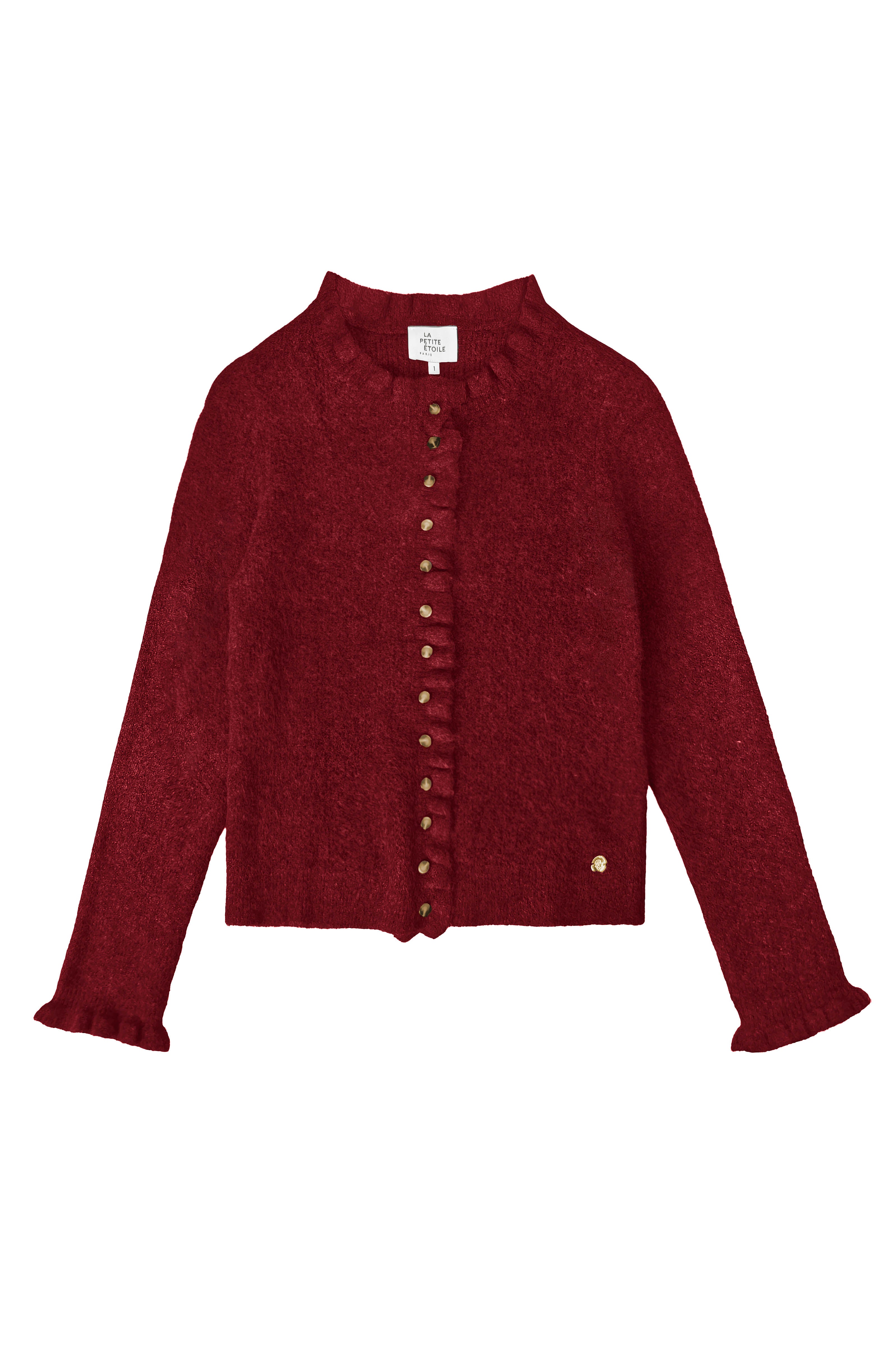 Mudya - Strickjacke mit Knöpfen