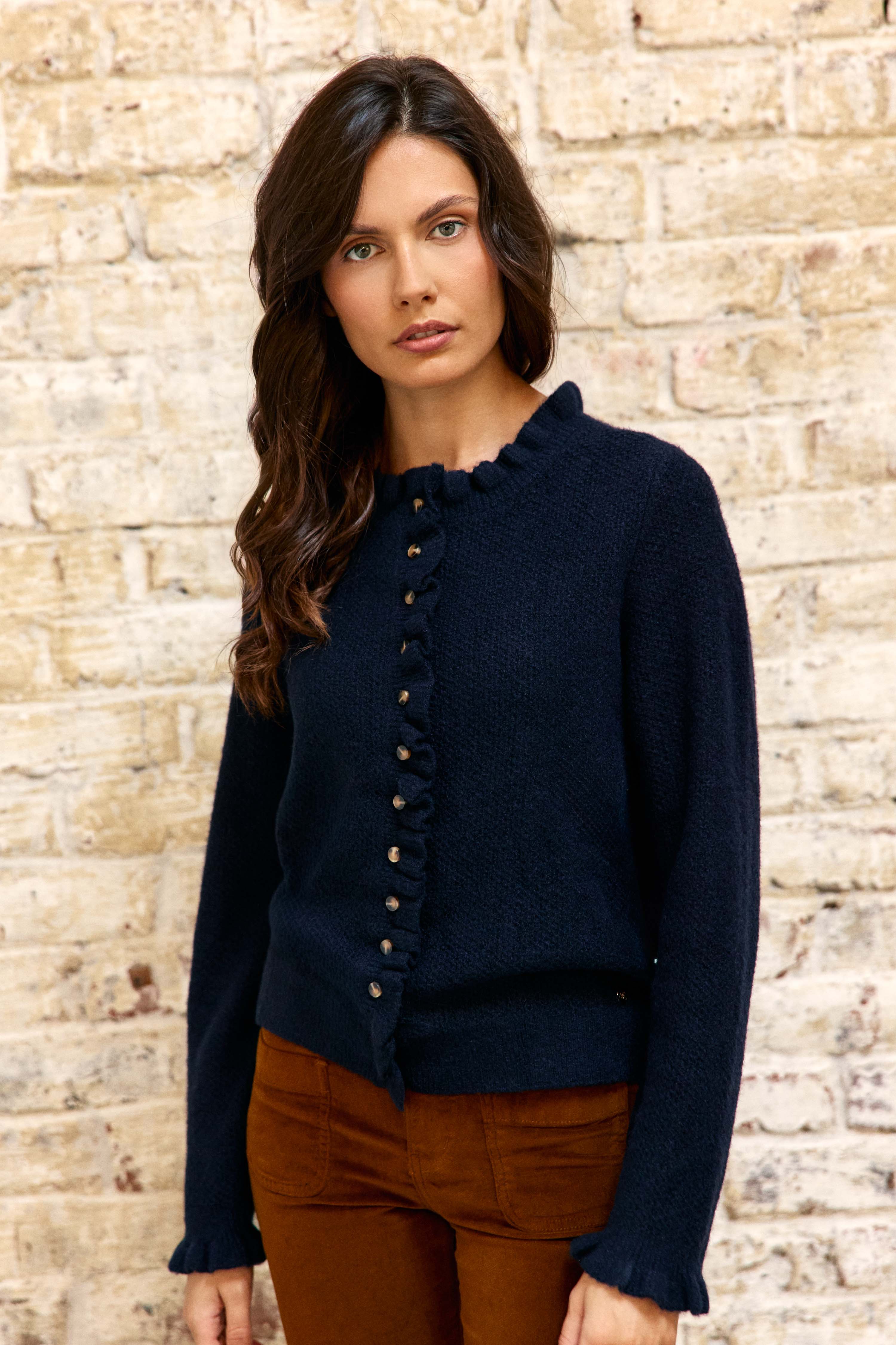Mudya - Gilet à boutons