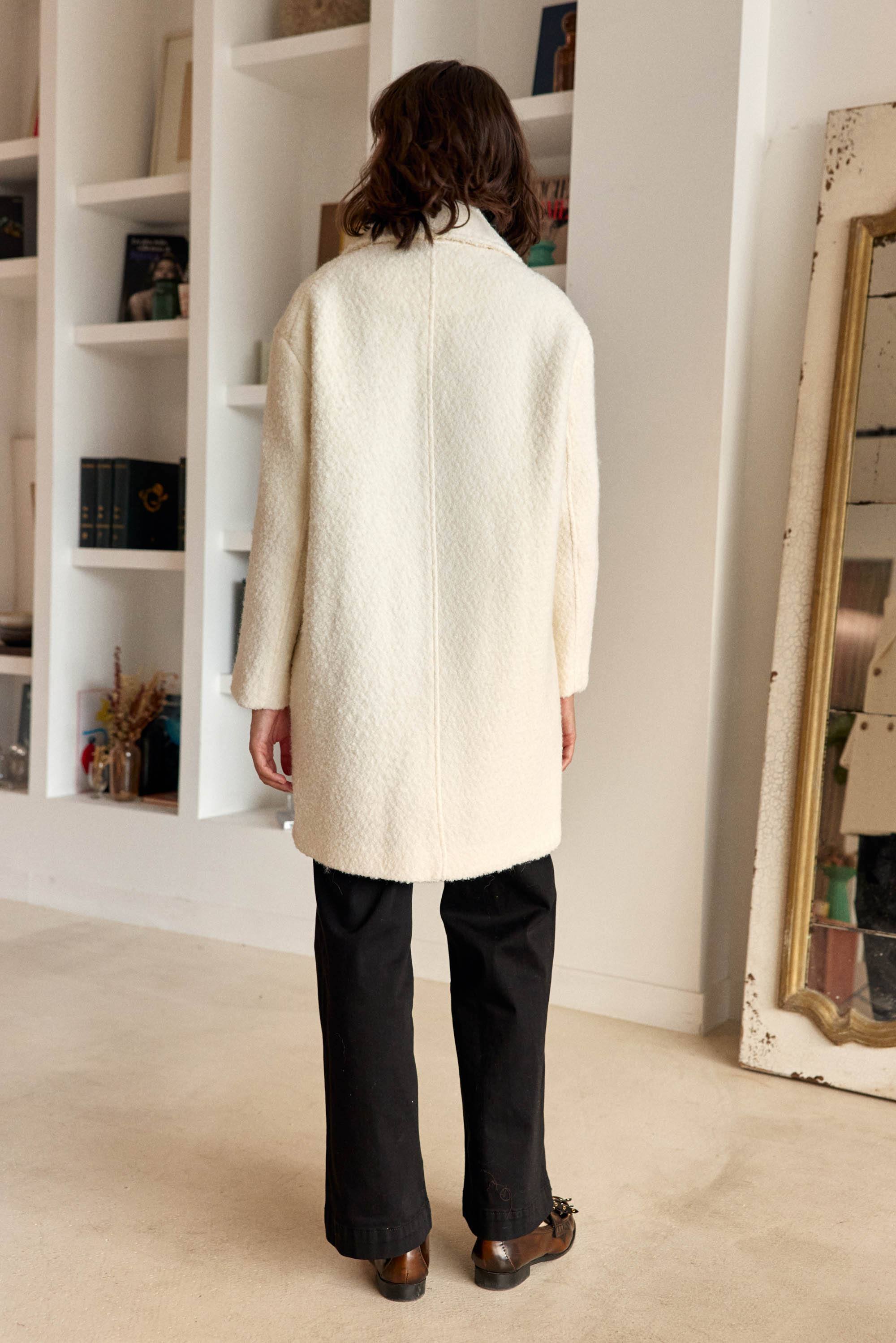 Manteau Naelis - Ecru