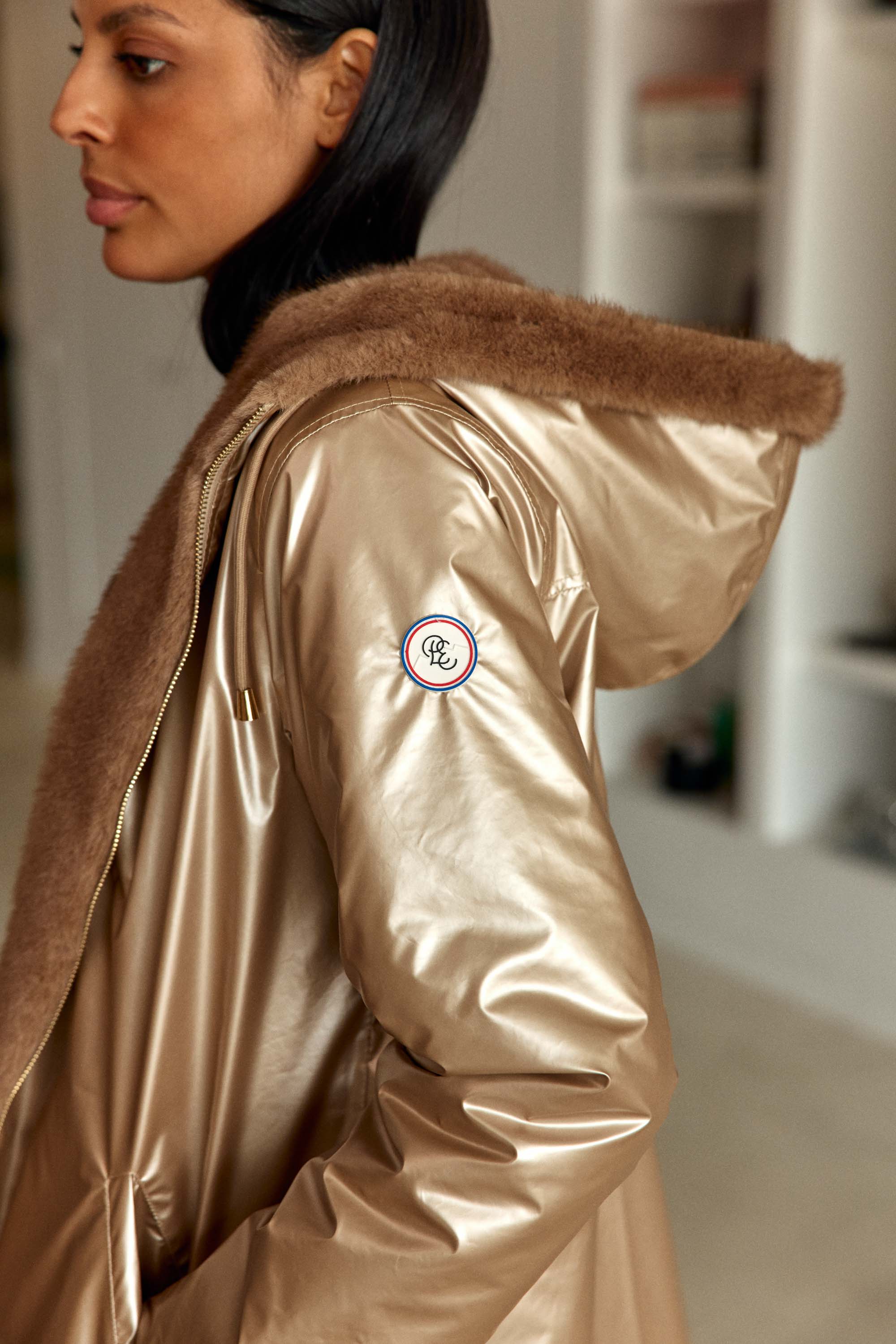 Impermeable Nainy - Taupe