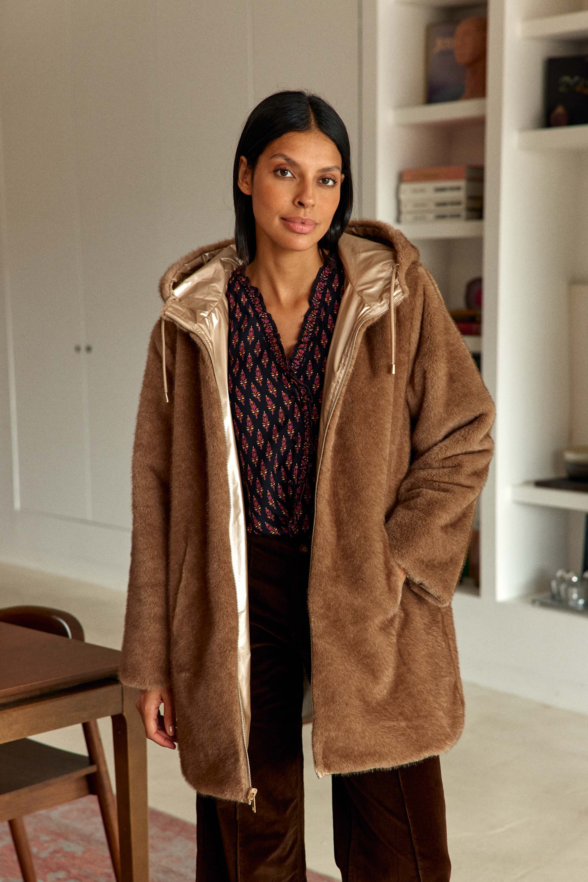 Impermeable Nainy - Taupe