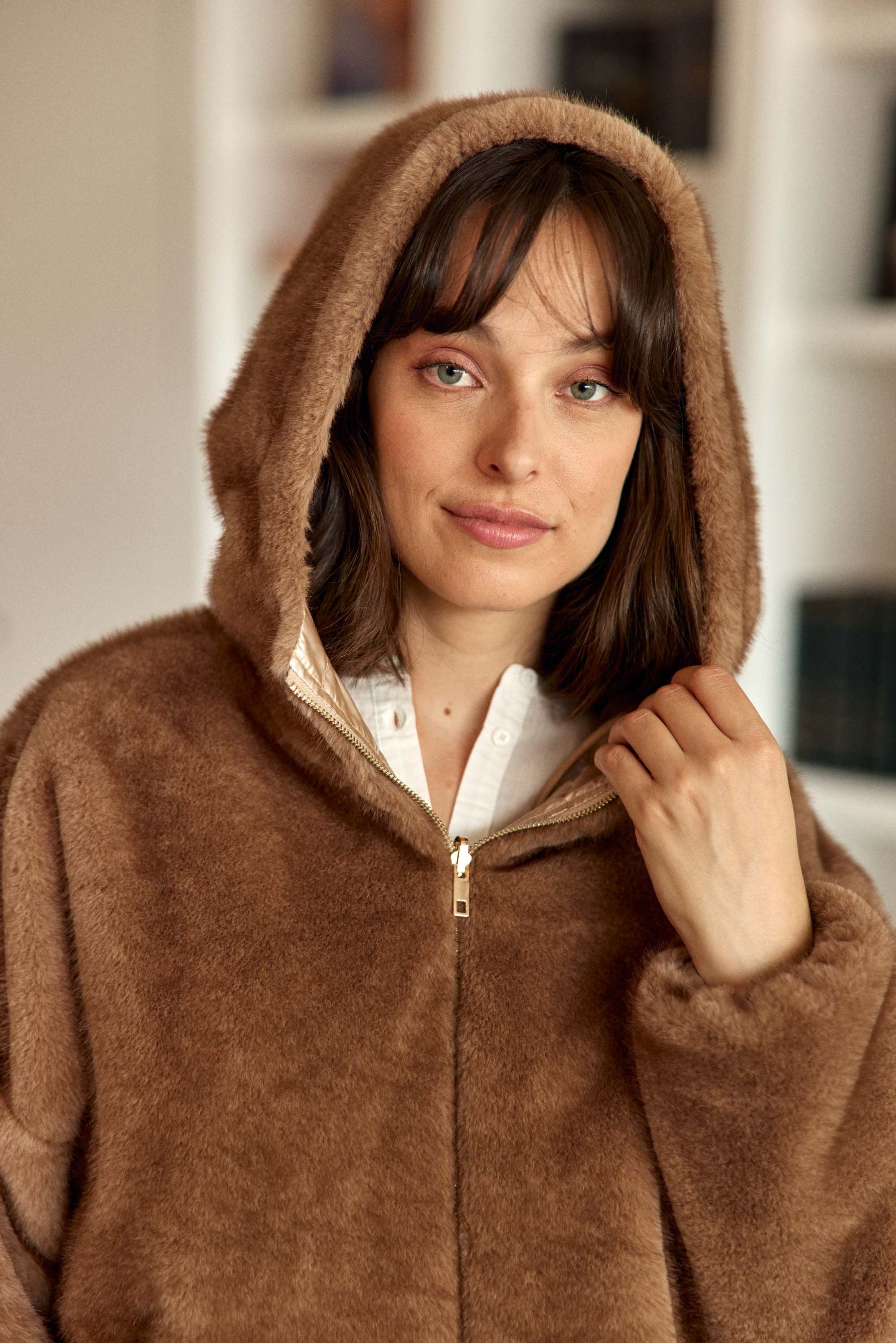 Impermeable Nalia - Taupe