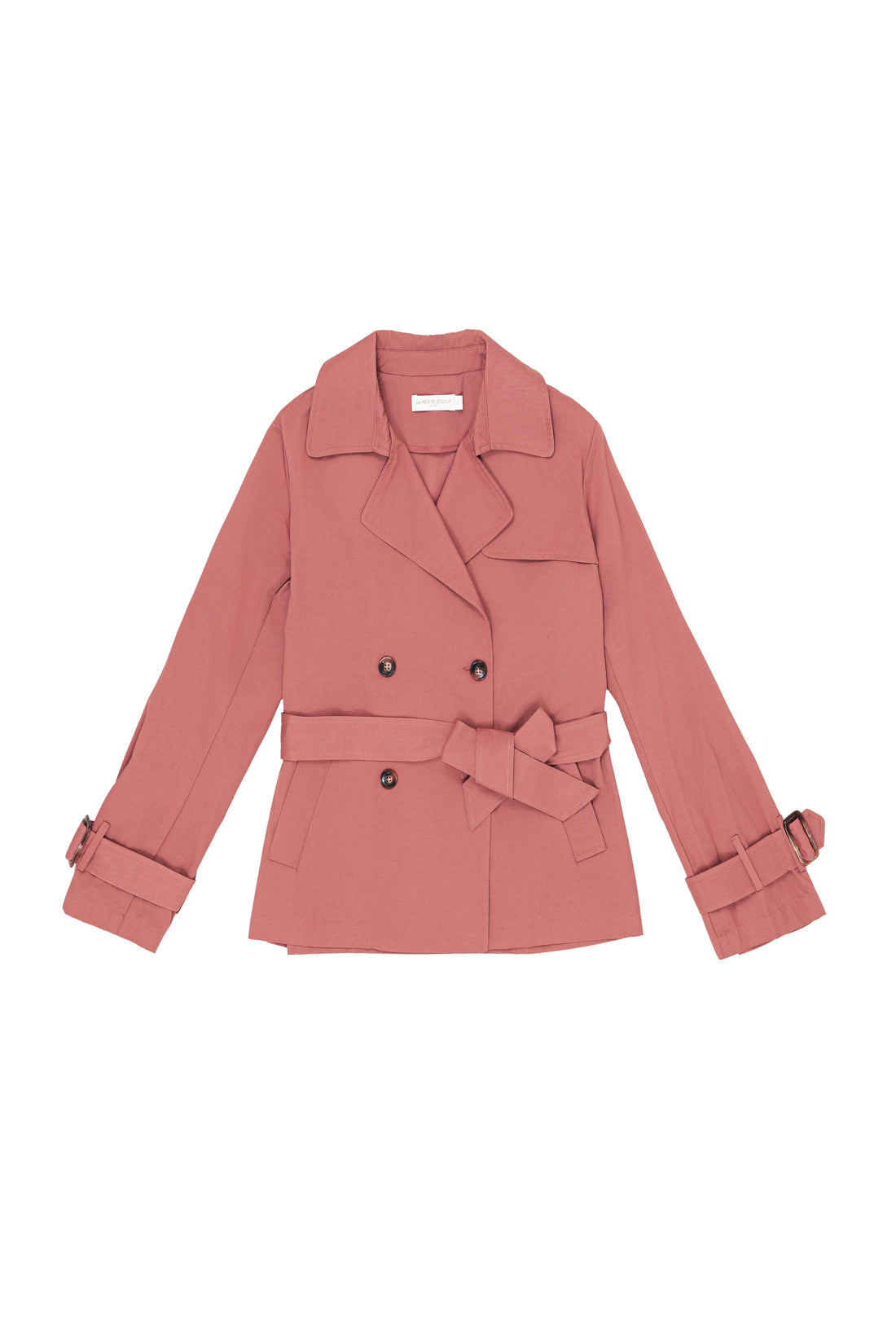 Short old pink trench coat - Narago