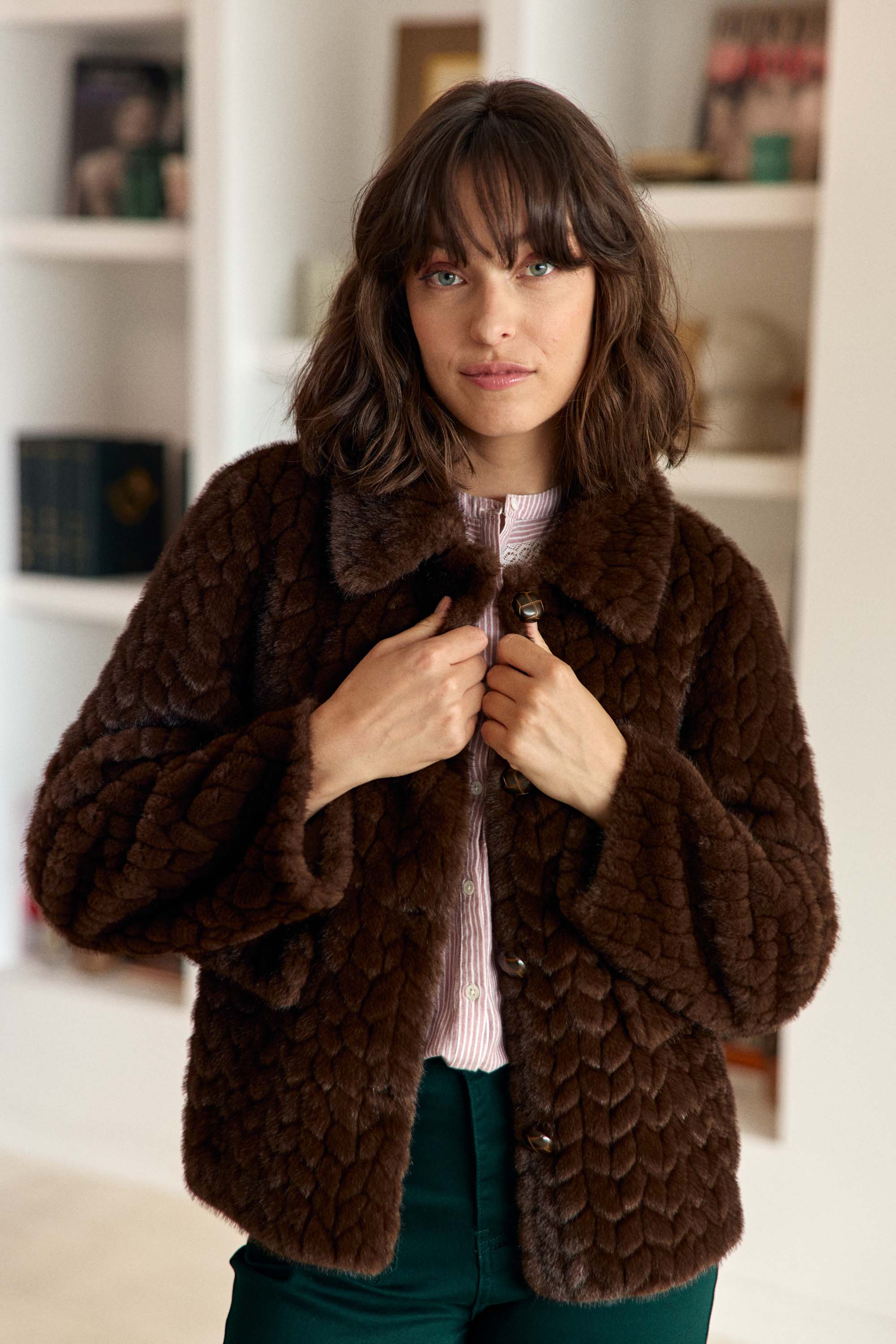 Manteau Nata - Marron