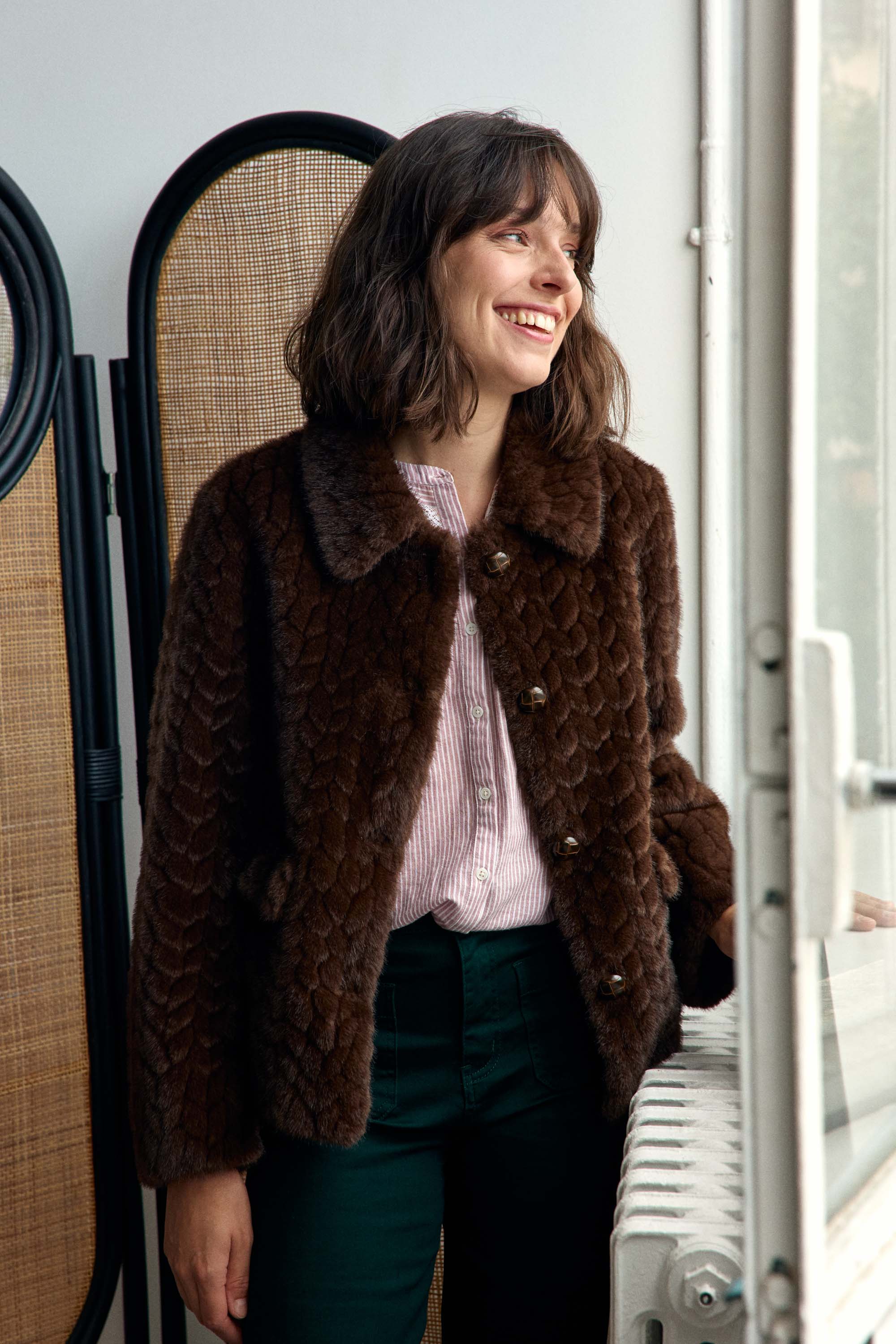 Manteau Nata - Marron