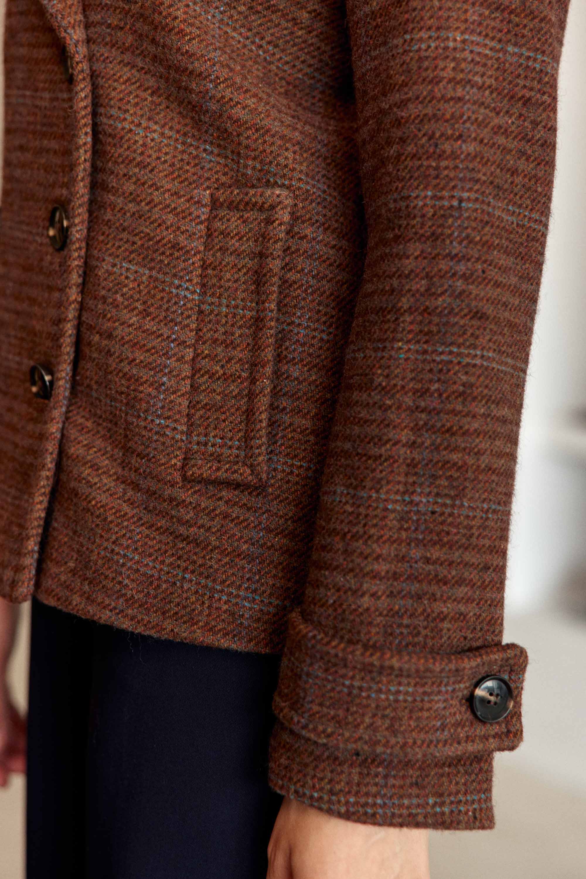 Manteau Natalia - Carreaux