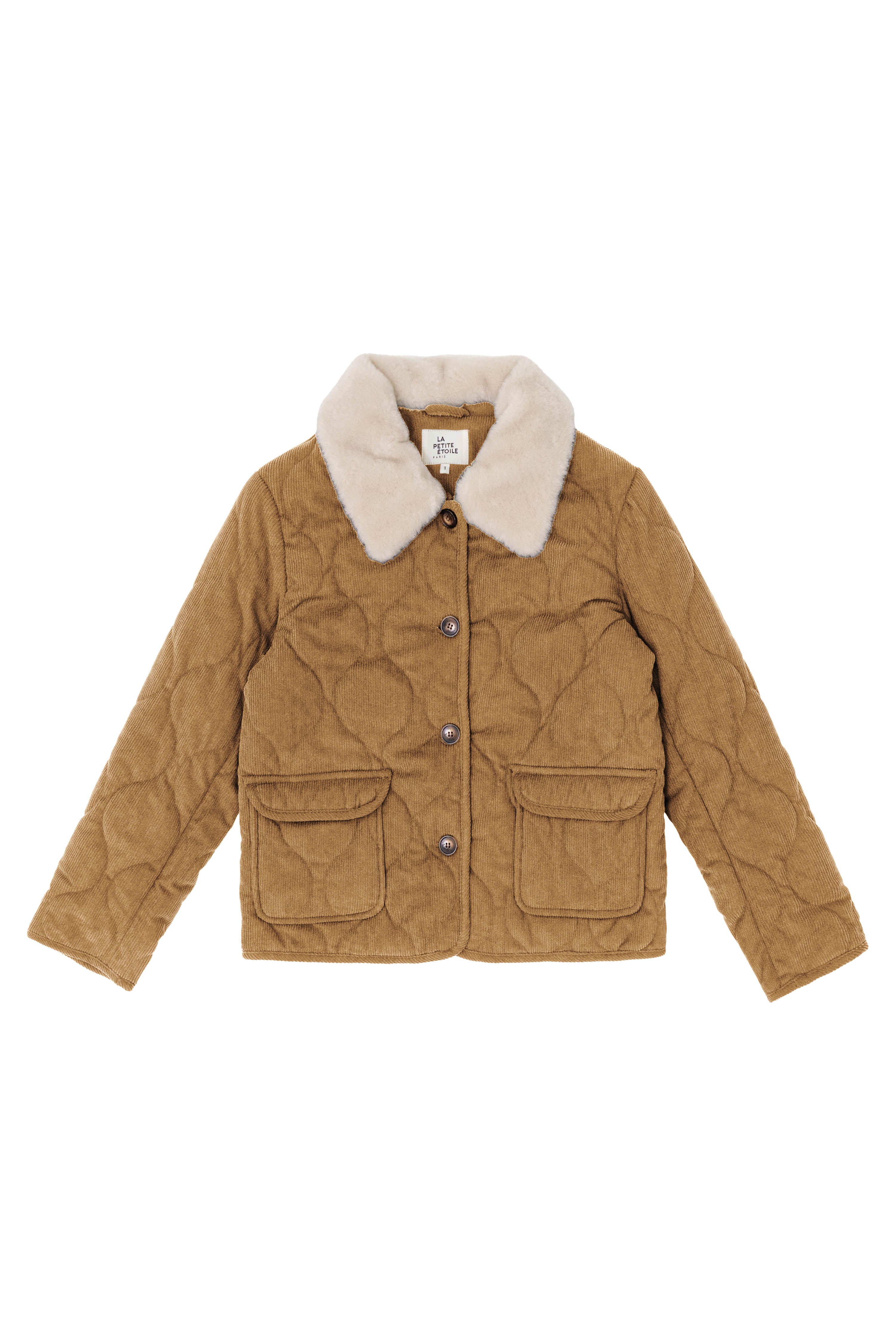 Nattia - Manteau en velours