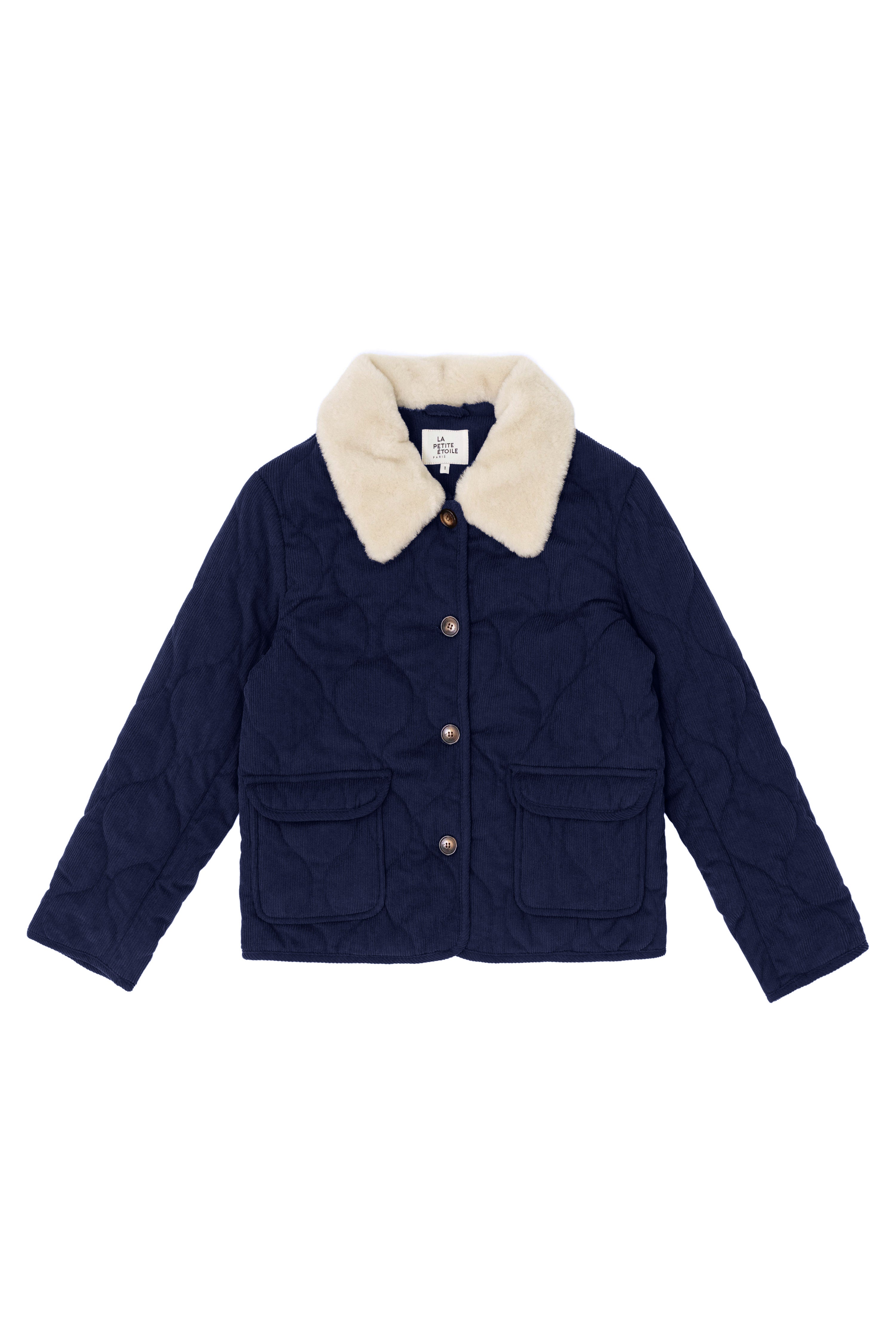 Nattia - Manteau en velours