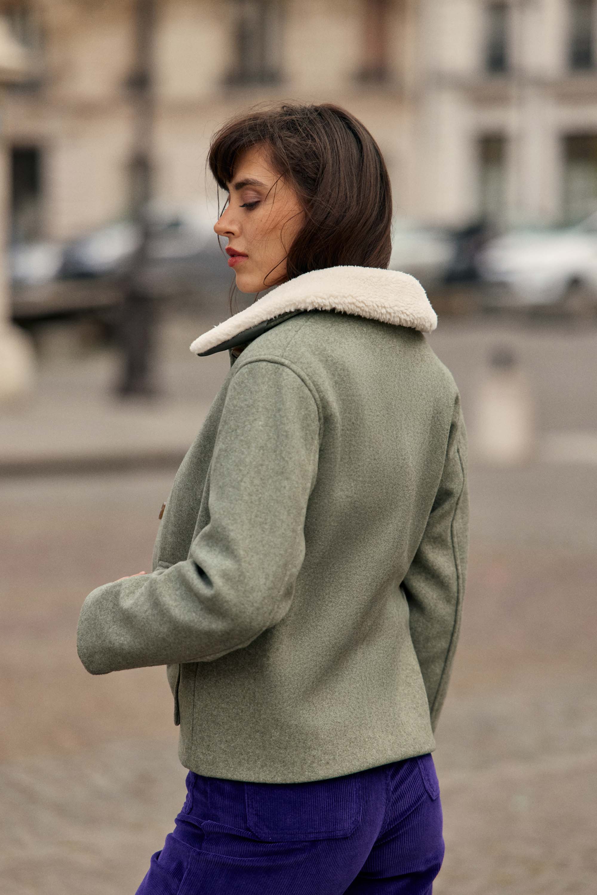 Nattie Coat - Khaki